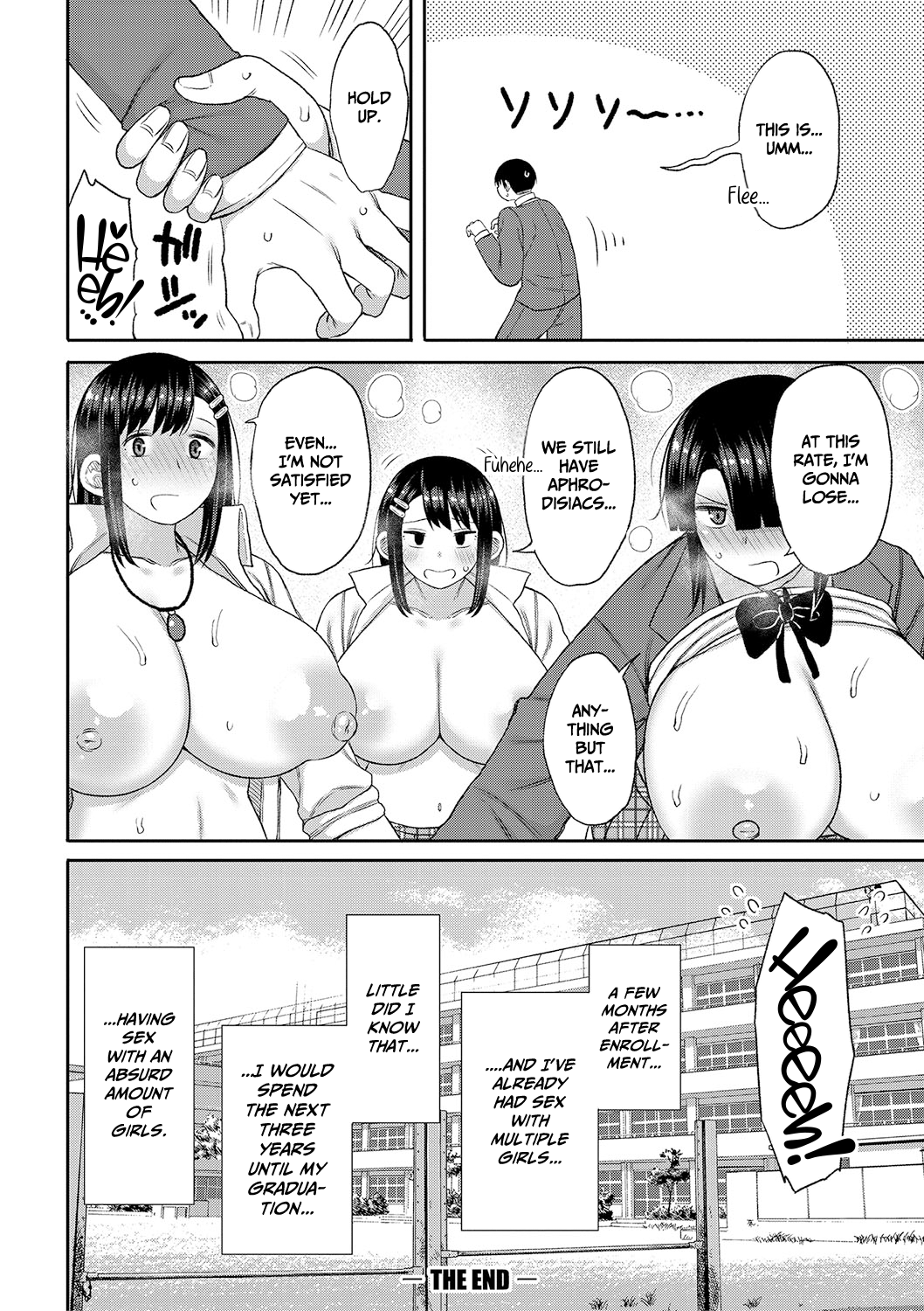 When I entered a co-ed school this year, I was the only guy – page 174