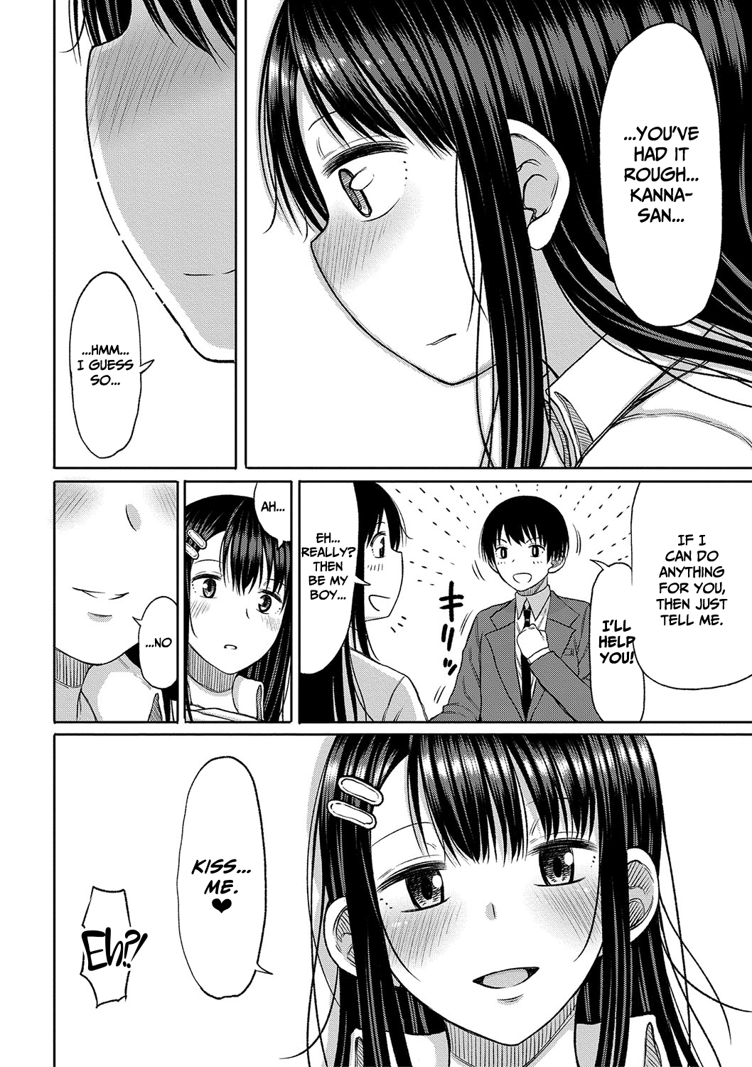 When I entered a co-ed school this year, I was the only guy – page 23