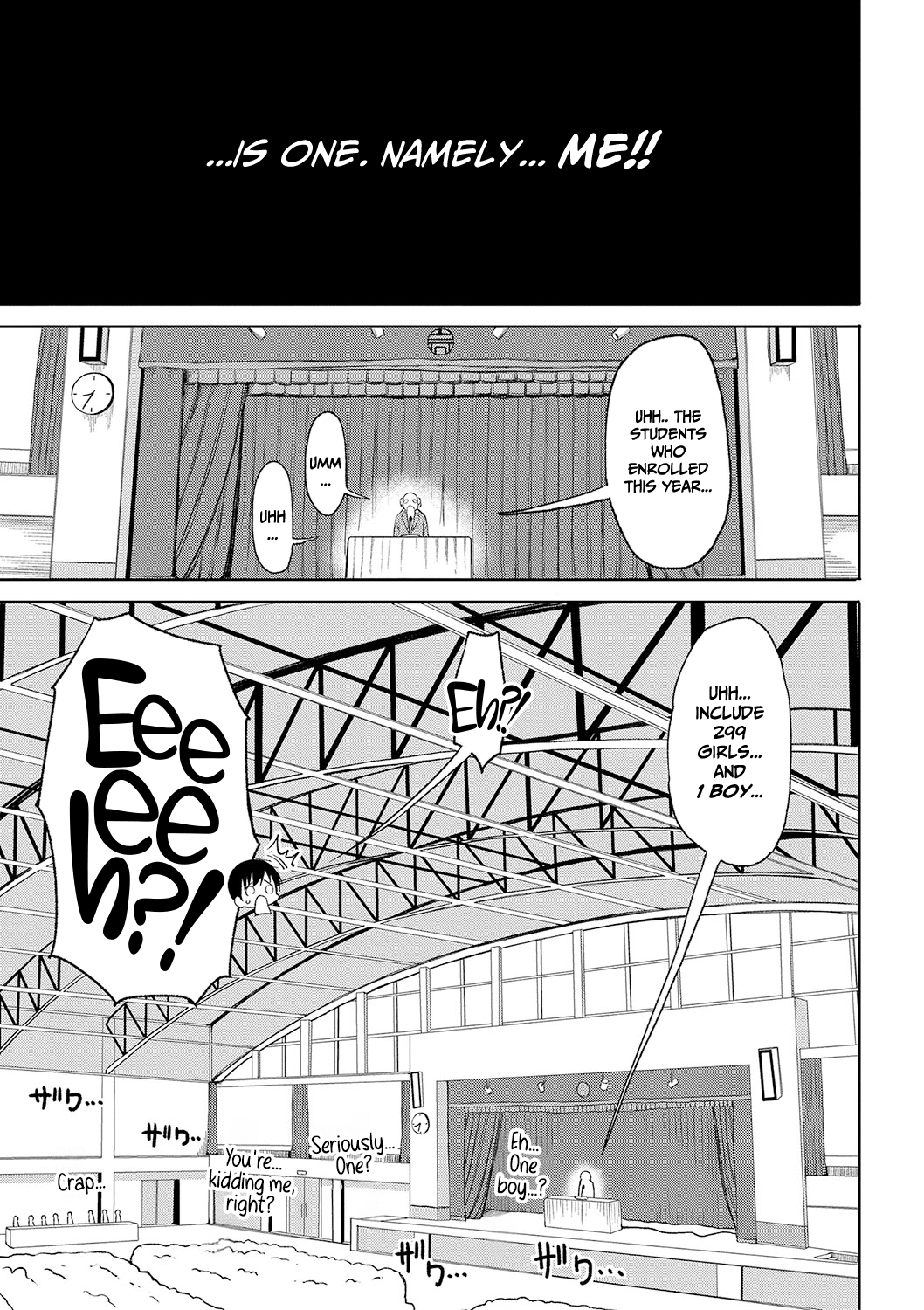 When I entered a co-ed school this year, I was the only guy – page 6