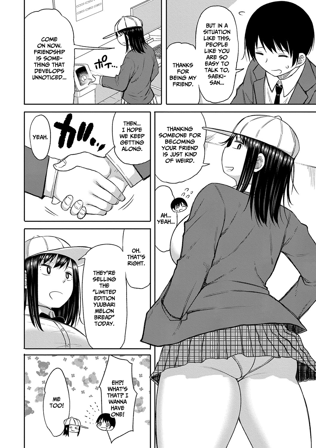 When I entered a co-ed school this year, I was the only guy – page 63