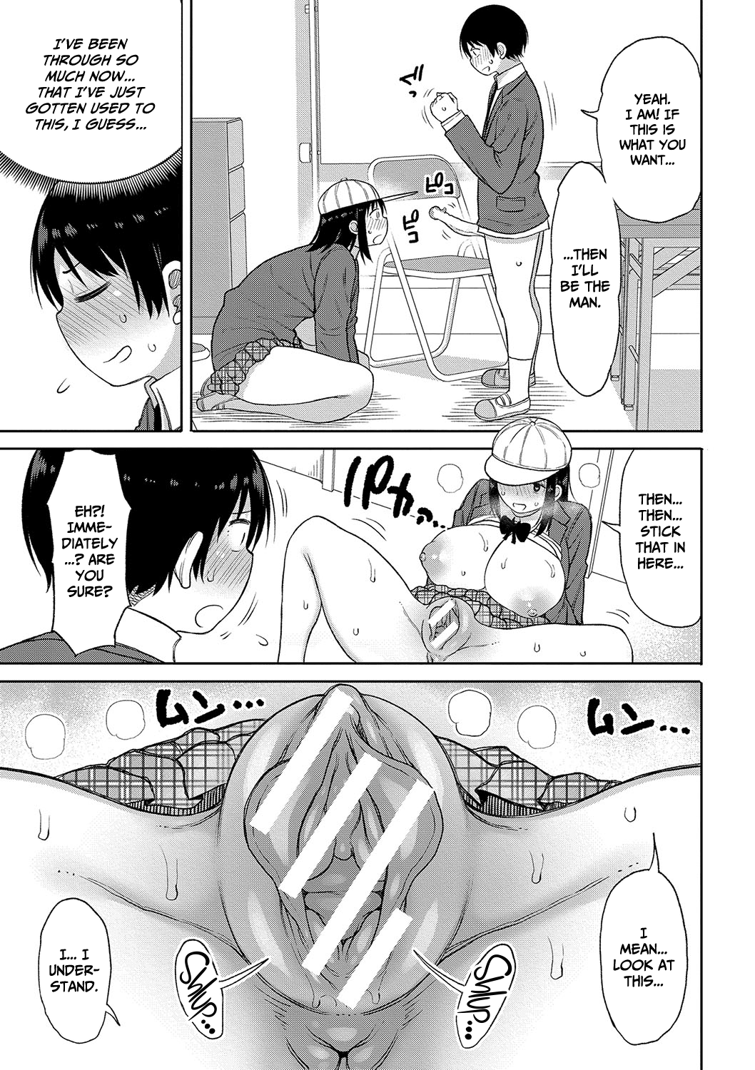 When I entered a co-ed school this year, I was the only guy – page 72