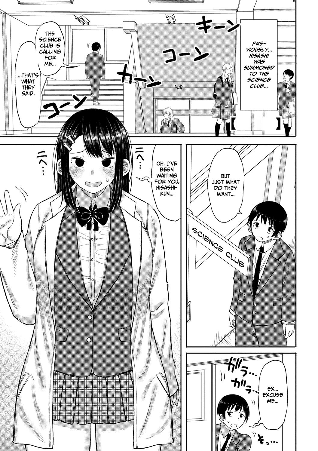 When I entered a co-ed school this year, I was the only guy – page 86