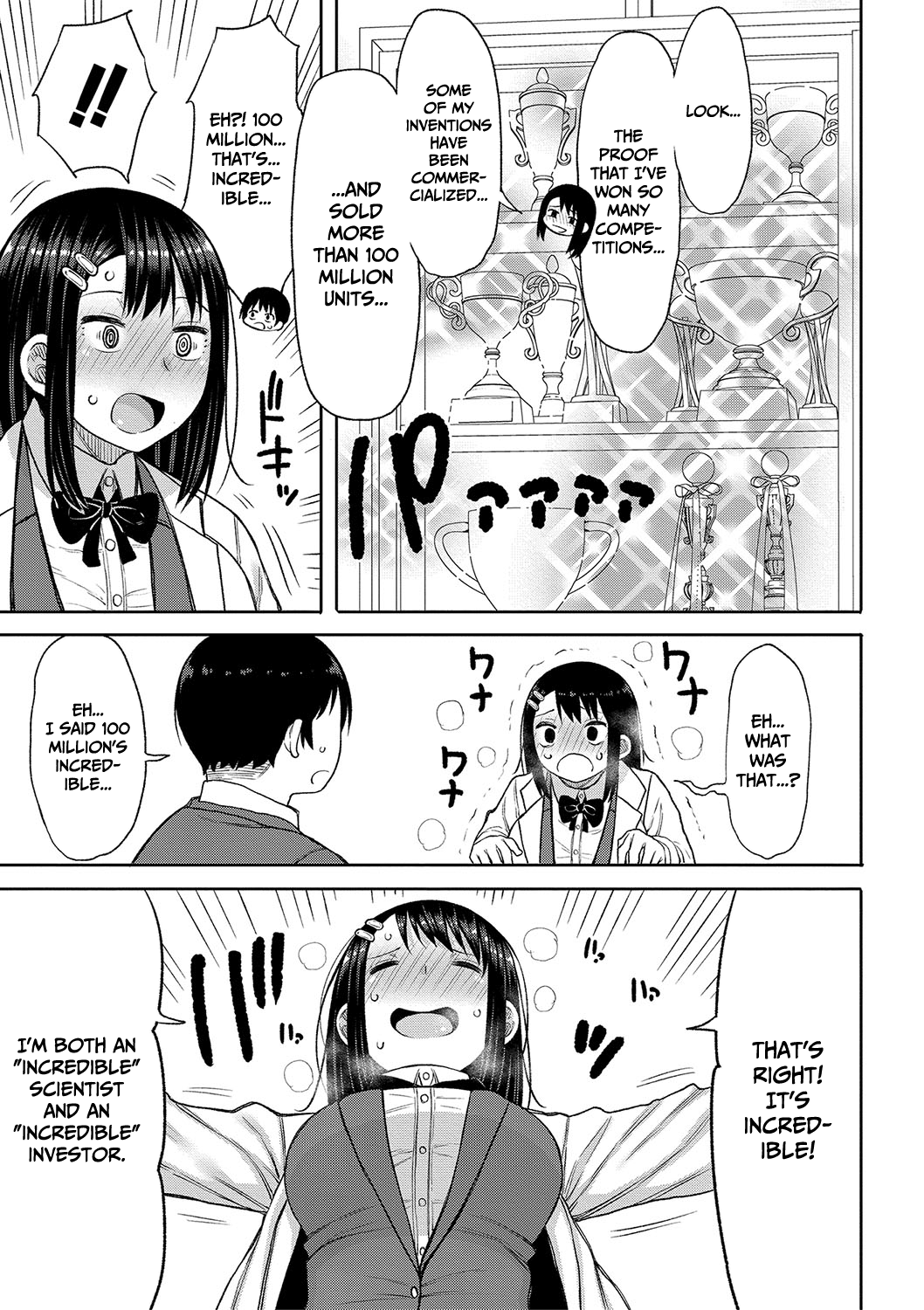 When I entered a co-ed school this year, I was the only guy – page 90