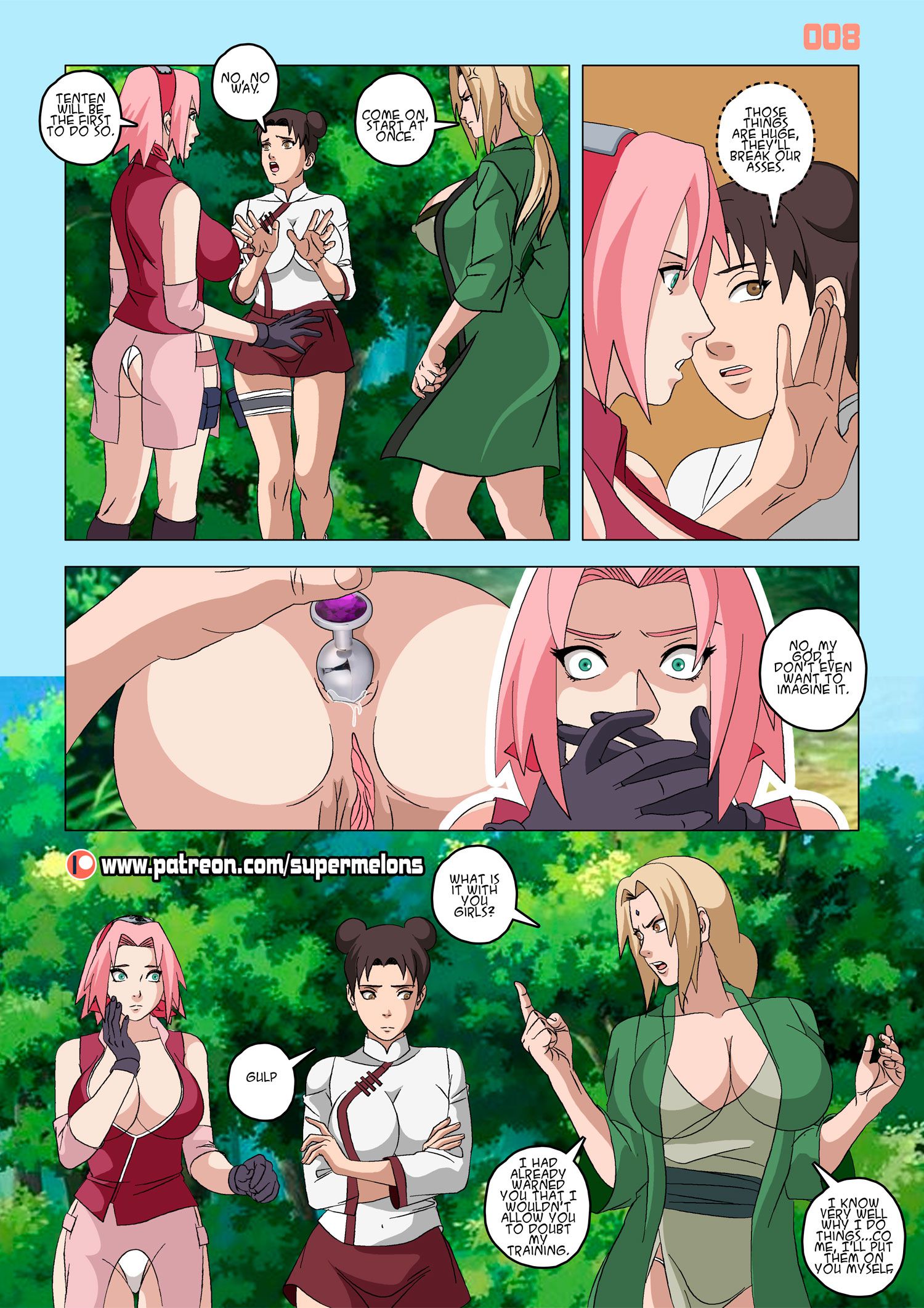 Deadly Training (Naruto) [Super Melons] 1 . Deadly Training - Chapter 1 (Naruto) [Super Melons] – page 9
