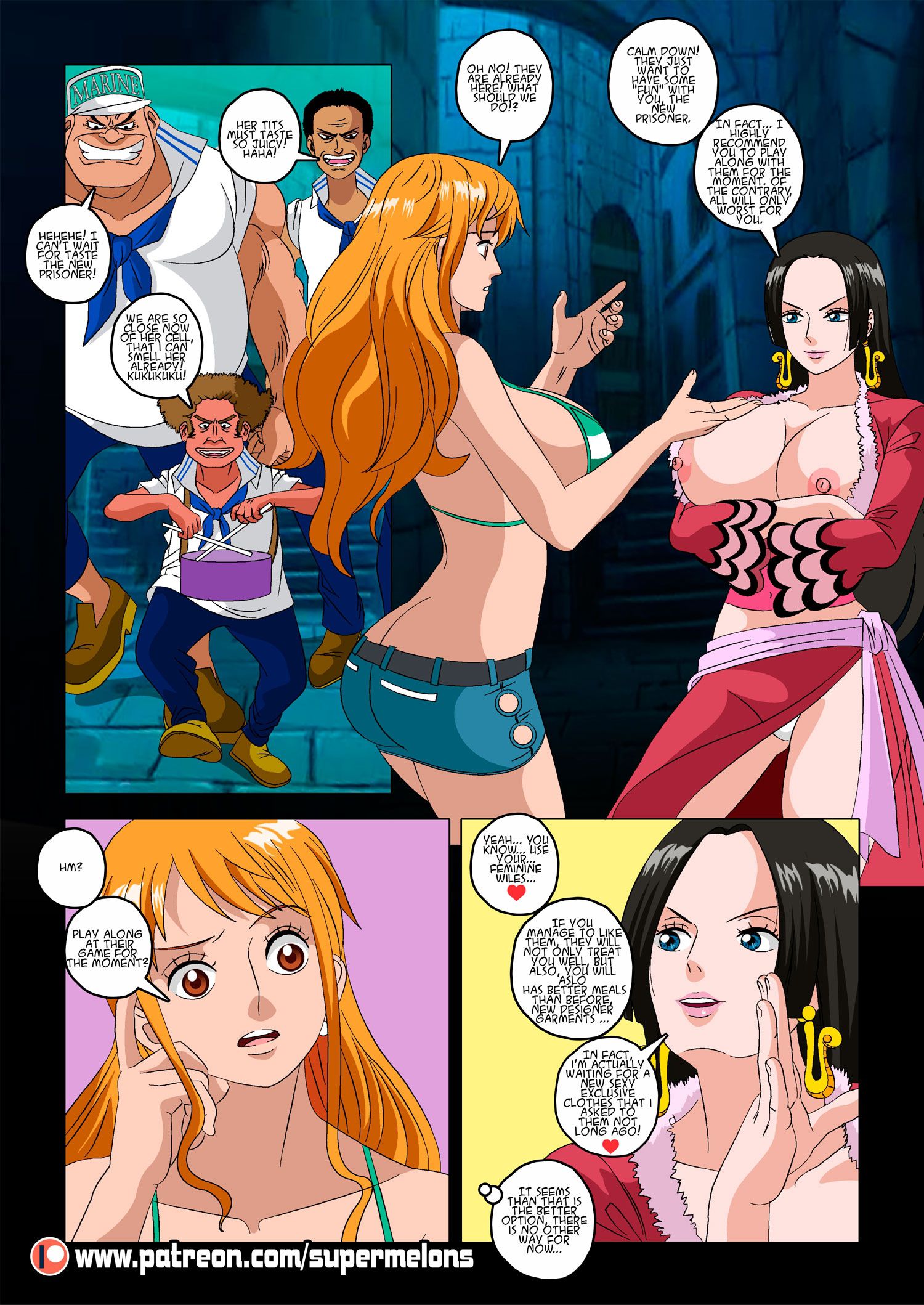 Nami’s Escape (One Piece) [Super Melons] 1 . Nami's Escape - Chapter 1 (One Piece) [Super Melons] – page 14