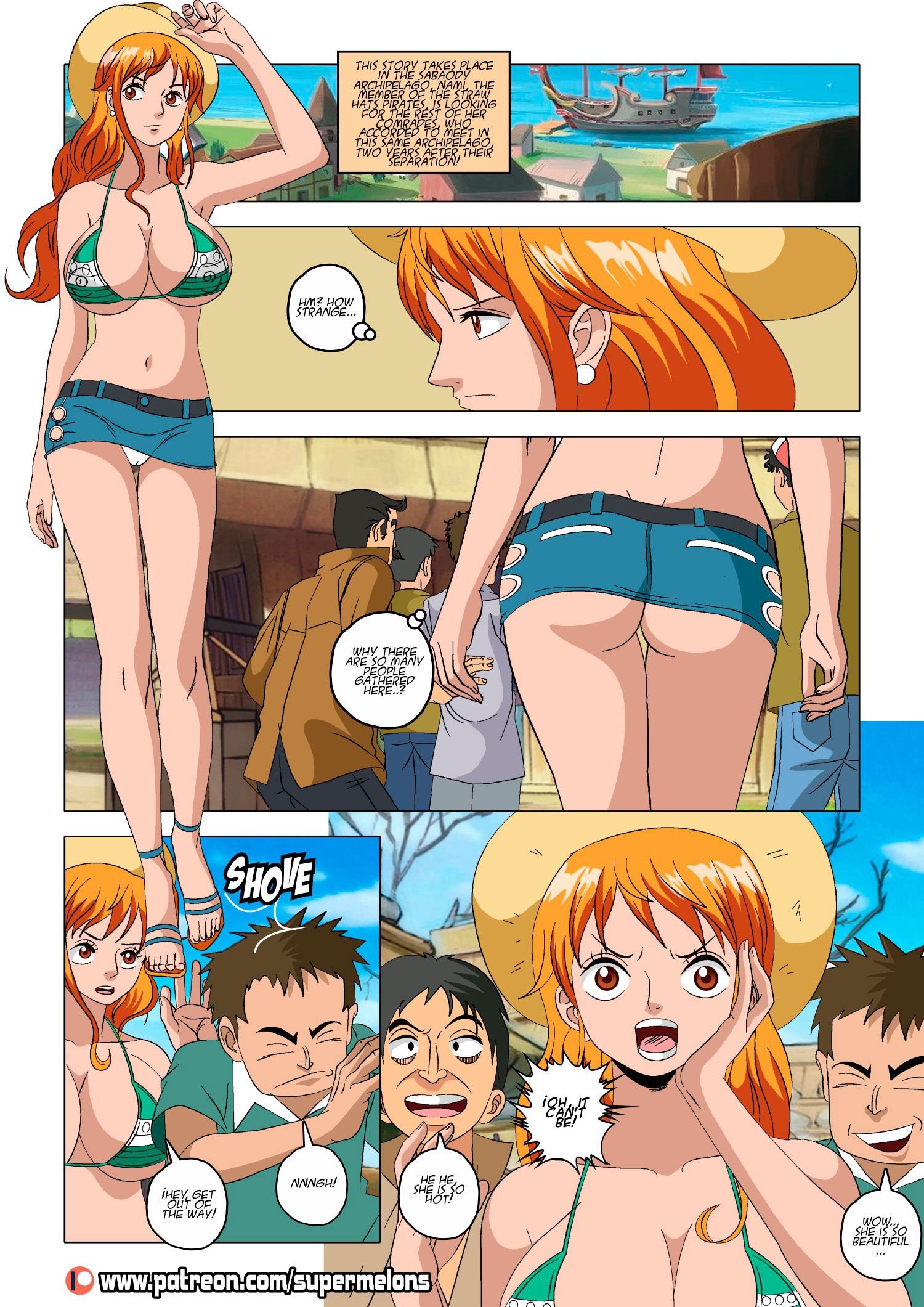 Nami’s Escape (One Piece) [Super Melons] 1 . Nami's Escape - Chapter 1 (One Piece) [Super Melons] – page 2