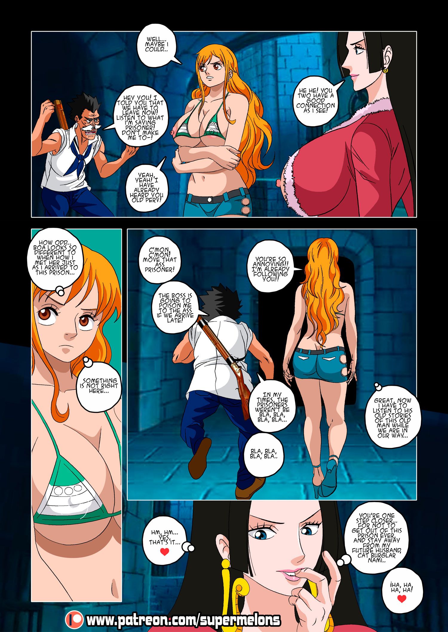 Nami’s Escape (One Piece) [Super Melons] 1 . Nami's Escape - Chapter 1 (One Piece) [Super Melons] – page 24