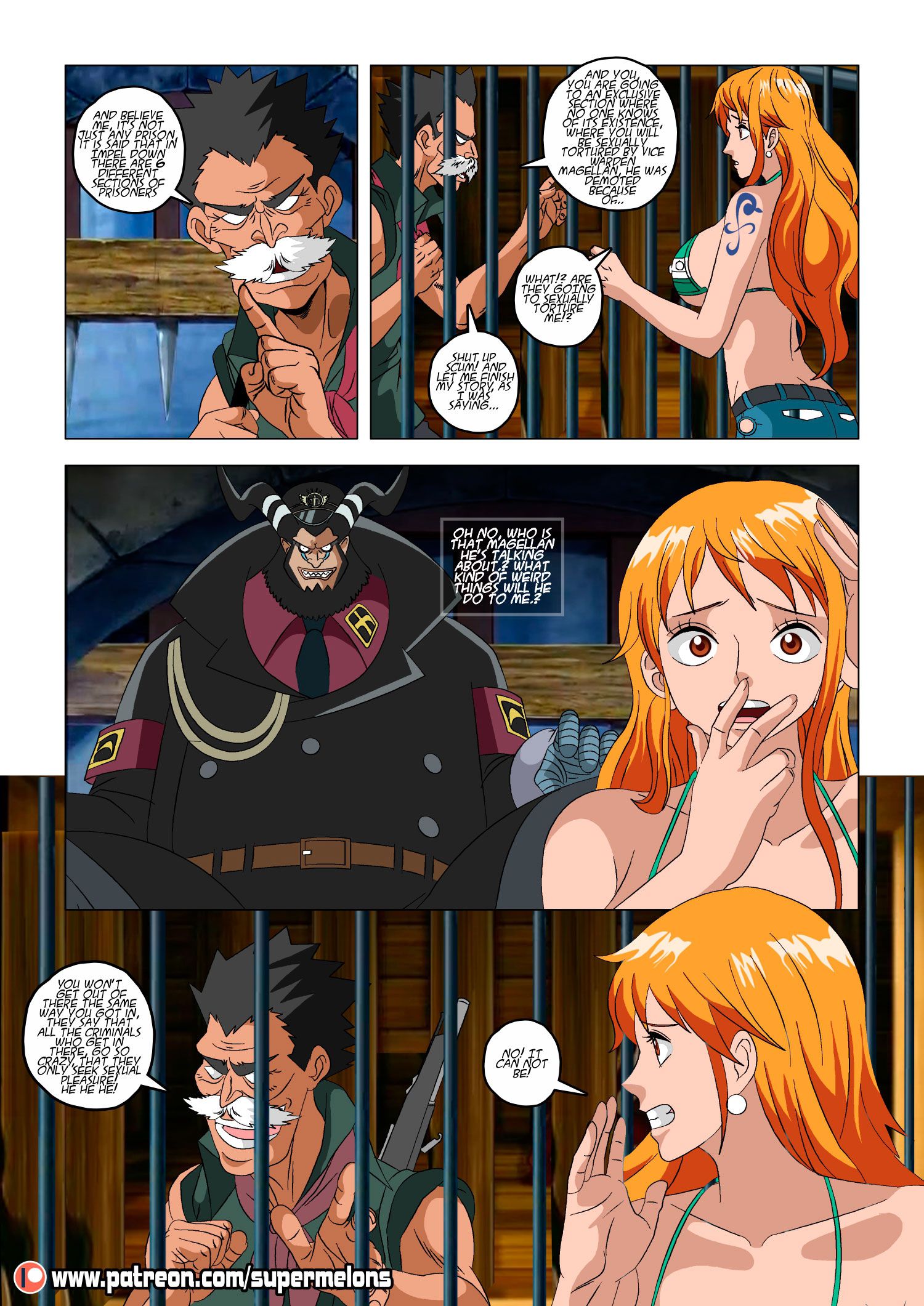 Nami’s Escape (One Piece) [Super Melons] 1 . Nami's Escape - Chapter 1 (One Piece) [Super Melons] – page 6