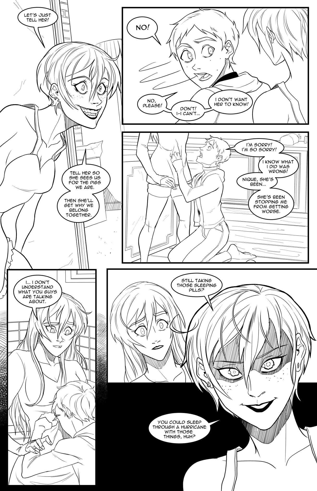 The Secret [Swain Art] 5 . The Secret - Chapter 5 [Swain Art] – page 12