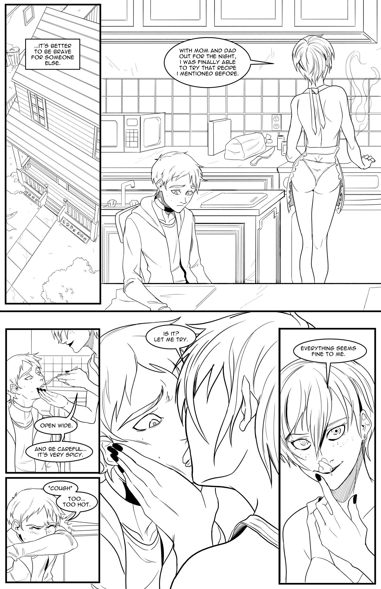 The Secret [Swain Art] 5 . The Secret - Chapter 5 [Swain Art] – page 8
