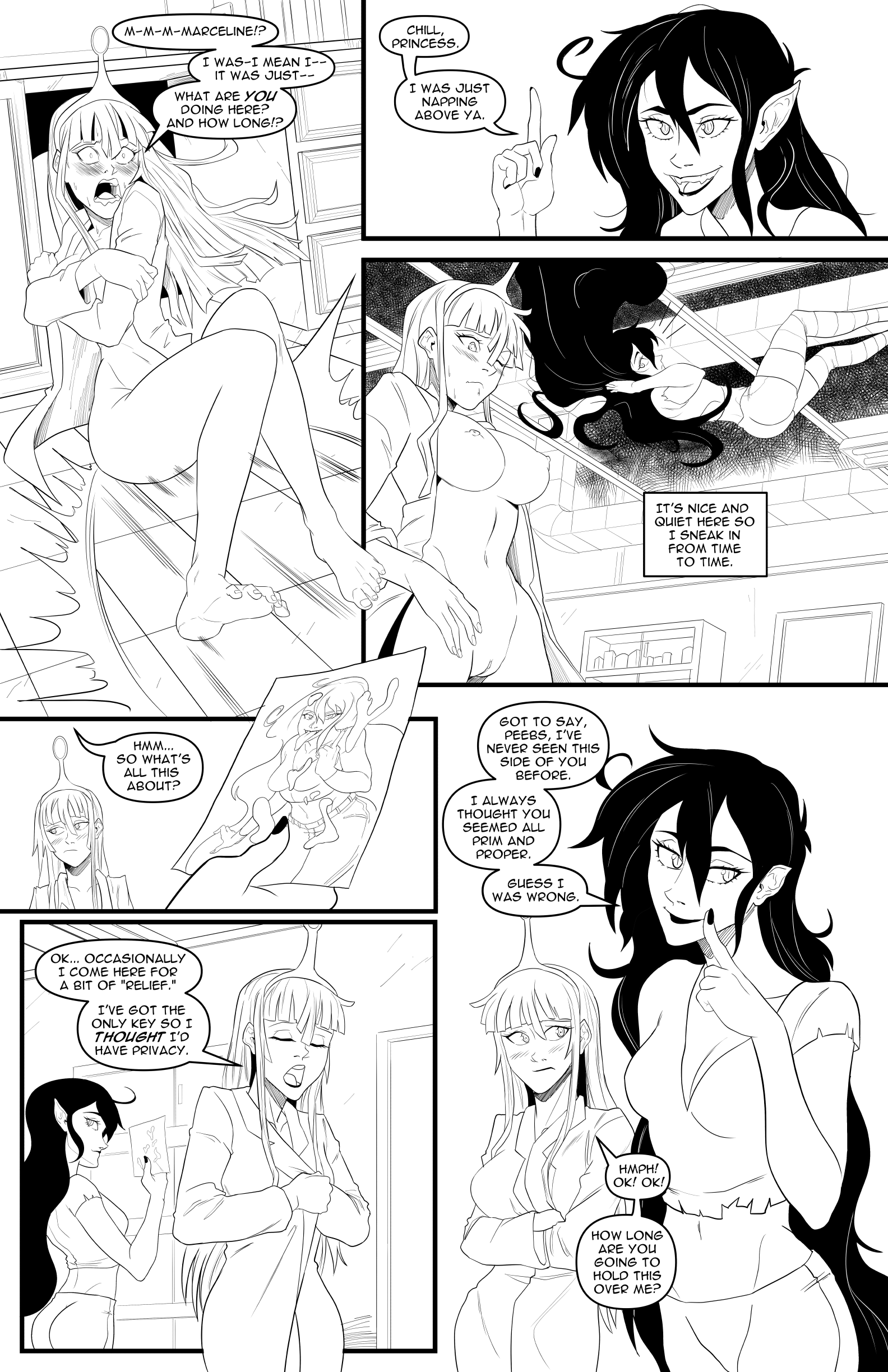 Lab XXXspearmint (Adventure Time) [Swain Art] 1 . Lab XXXspearmint - Chapter 1 (Adventure Time) [Swain Art] – page 3