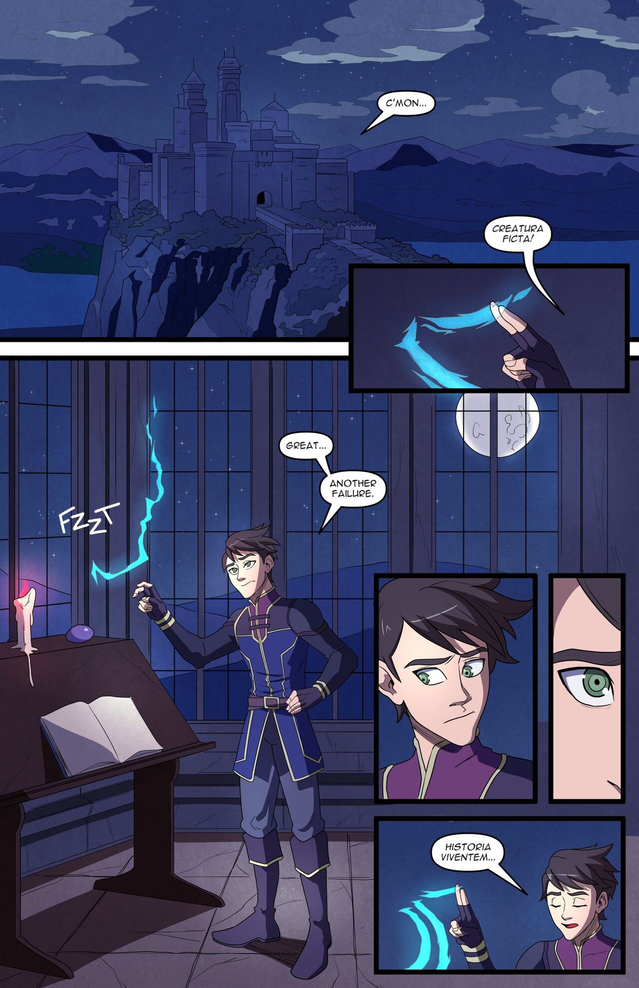 O’ Pale Moon (The Dragon Prince) [Swain Art] 1 . O' Pale Moon - Chapter 1 (The Dragon Prince) [Swain Art] – page 2