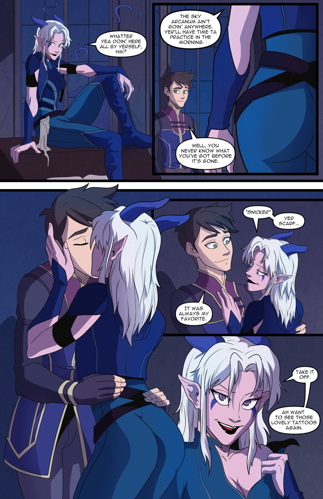 O’ Pale Moon (The Dragon Prince) [Swain Art] 1 . O' Pale Moon - Chapter 1 (The Dragon Prince) [Swain Art] – page 3