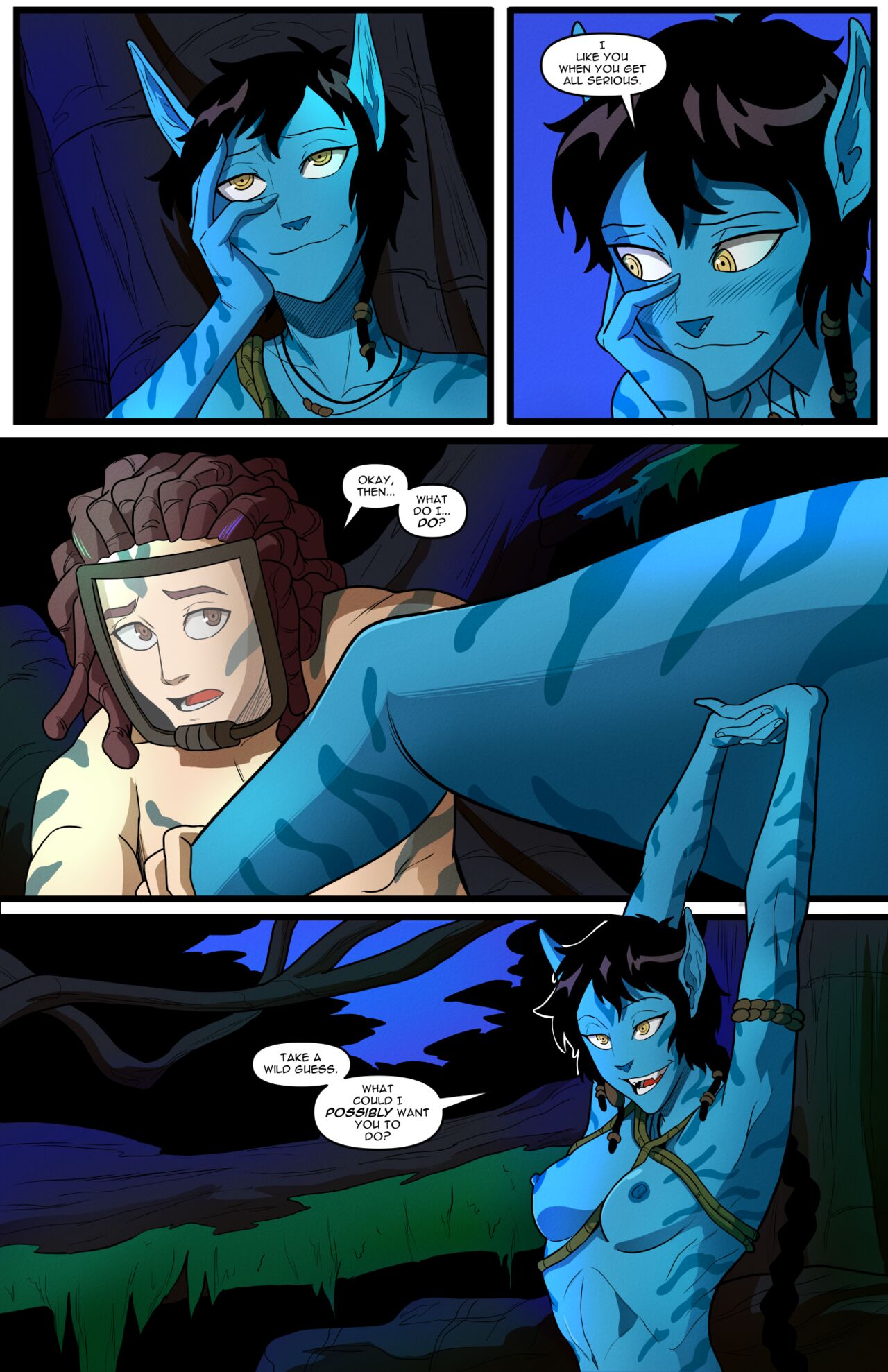 Along Came a Spider (Avatar) [Swain Art] 1 . Along Came a Spider - Chapter 1 (Avatar) [Swain Art] – page 4