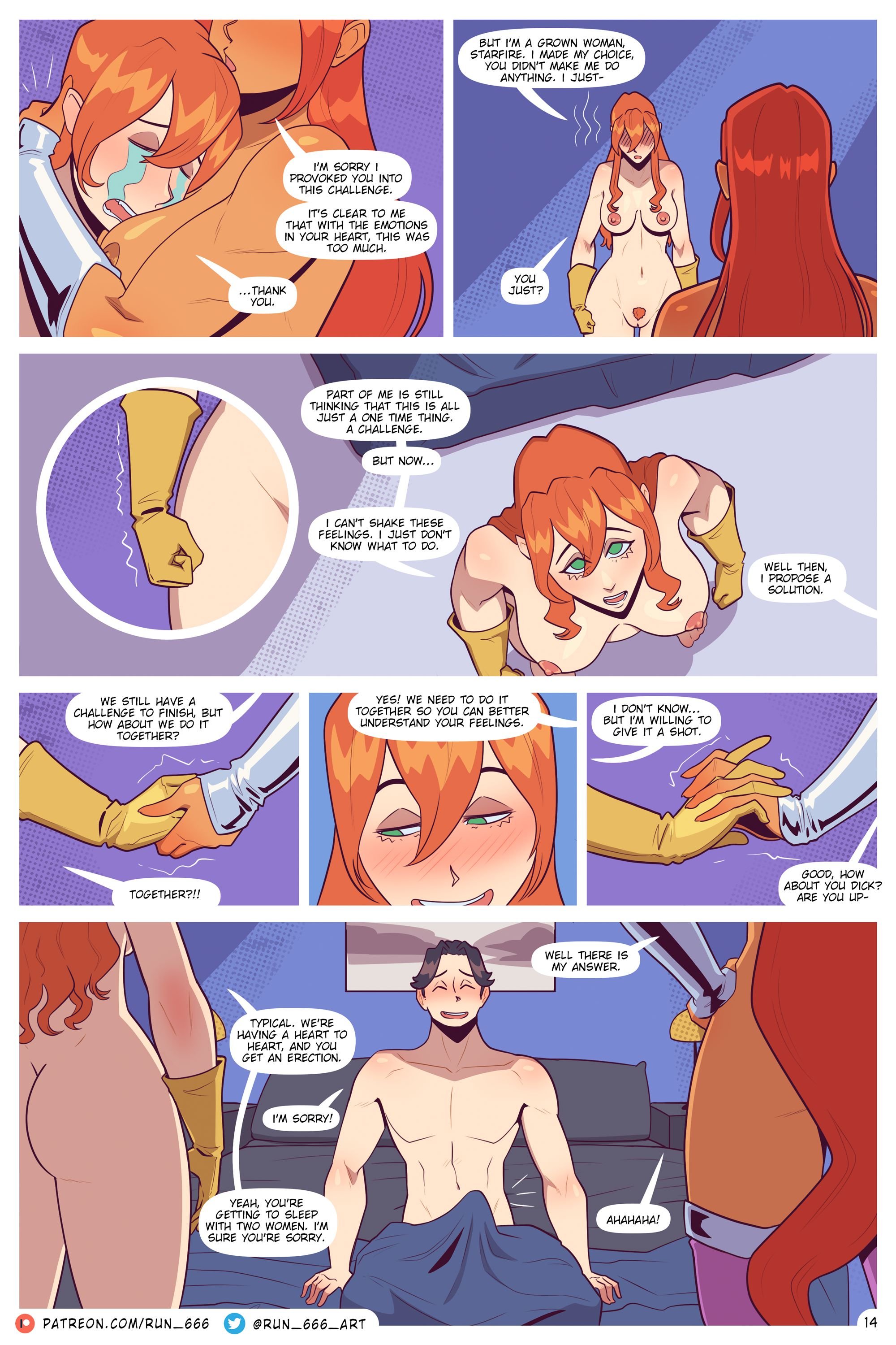 Everybody Loves Dick (Teen Titans) [Run 666] 1 . Everybody Loves Dick - Chapter 1 (Teen Titans) [Run 666] – page 15