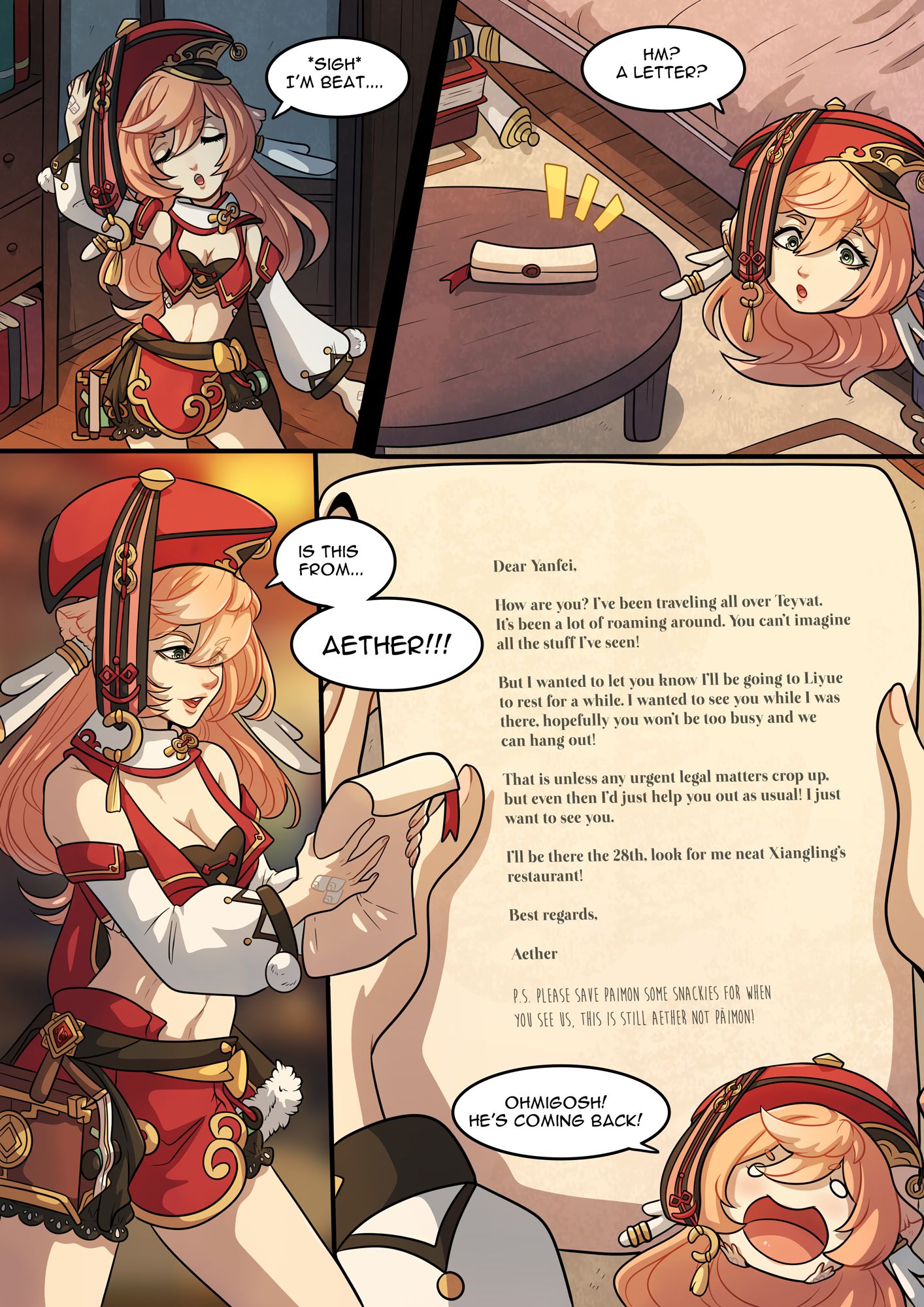Elemental Desire (Genshin Impact) [Kinkymation] 1 . Elemental Desire - Flourishing Fervor - Chapter 1 (Genshin Impact) [Kinkymation] – page 3