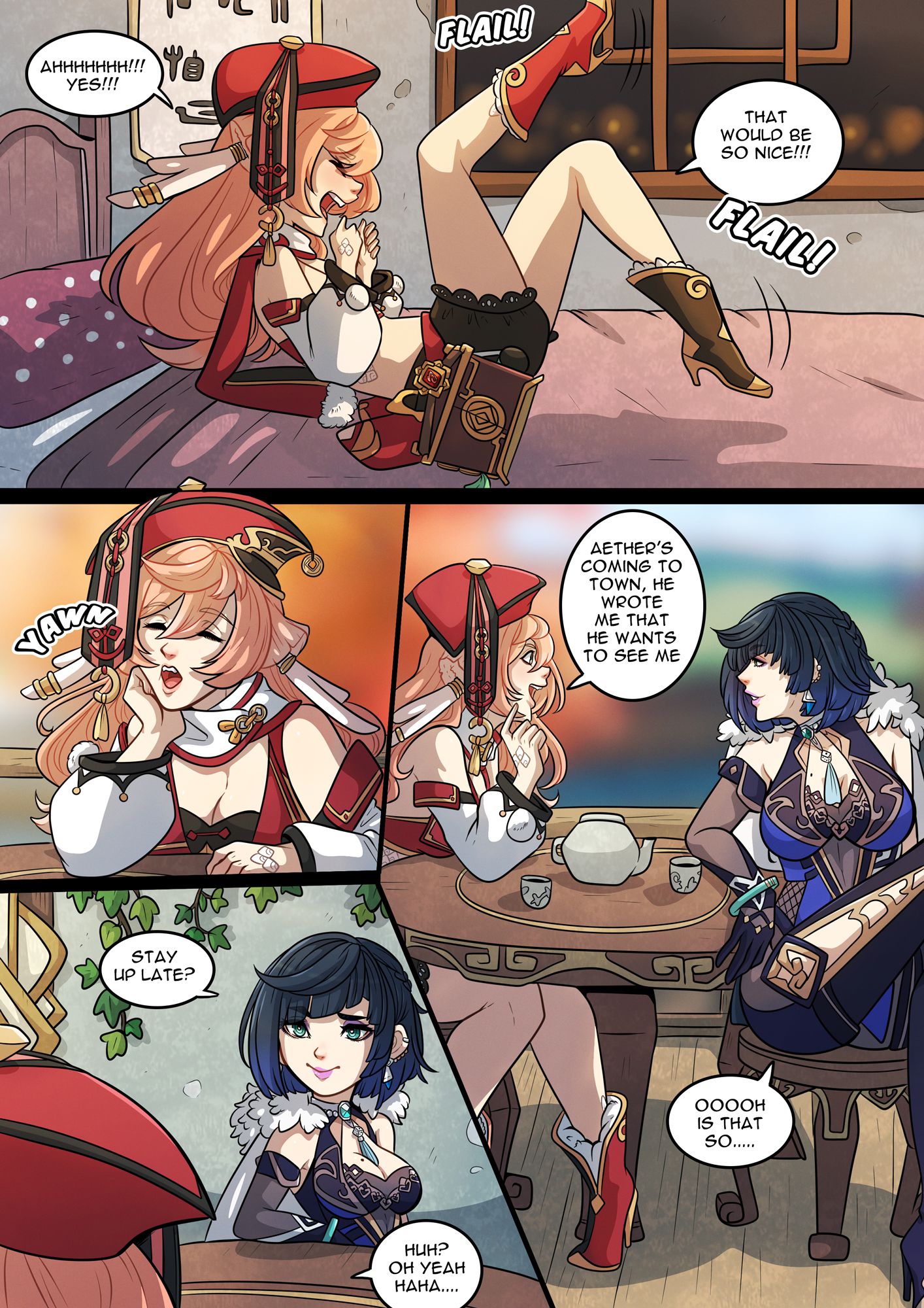 Elemental Desire (Genshin Impact) [Kinkymation] 1 . Elemental Desire - Flourishing Fervor - Chapter 1 (Genshin Impact) [Kinkymation] – page 5