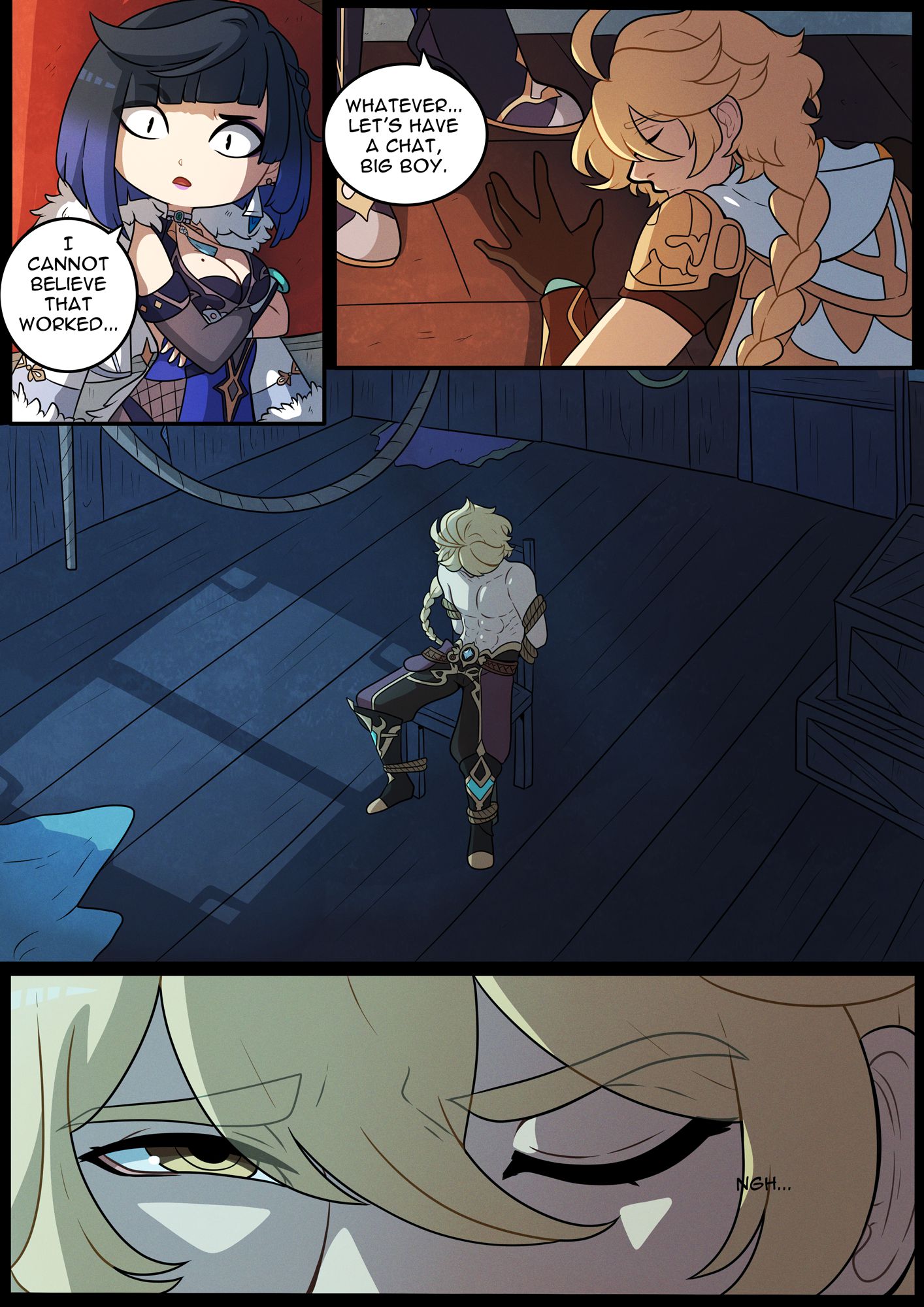 Elemental Desire (Genshin Impact) [Kinkymation] 2 . Elemental Desire - The Thrill Of The Chase - Chapter 2 (Genshin Impact) [Kinkymation] – page 10