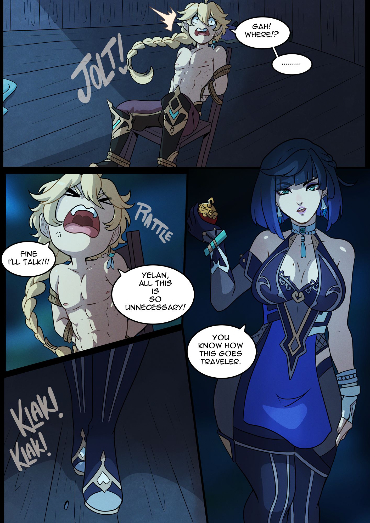 Elemental Desire (Genshin Impact) [Kinkymation] 2 . Elemental Desire - The Thrill Of The Chase - Chapter 2 (Genshin Impact) [Kinkymation] – page 11