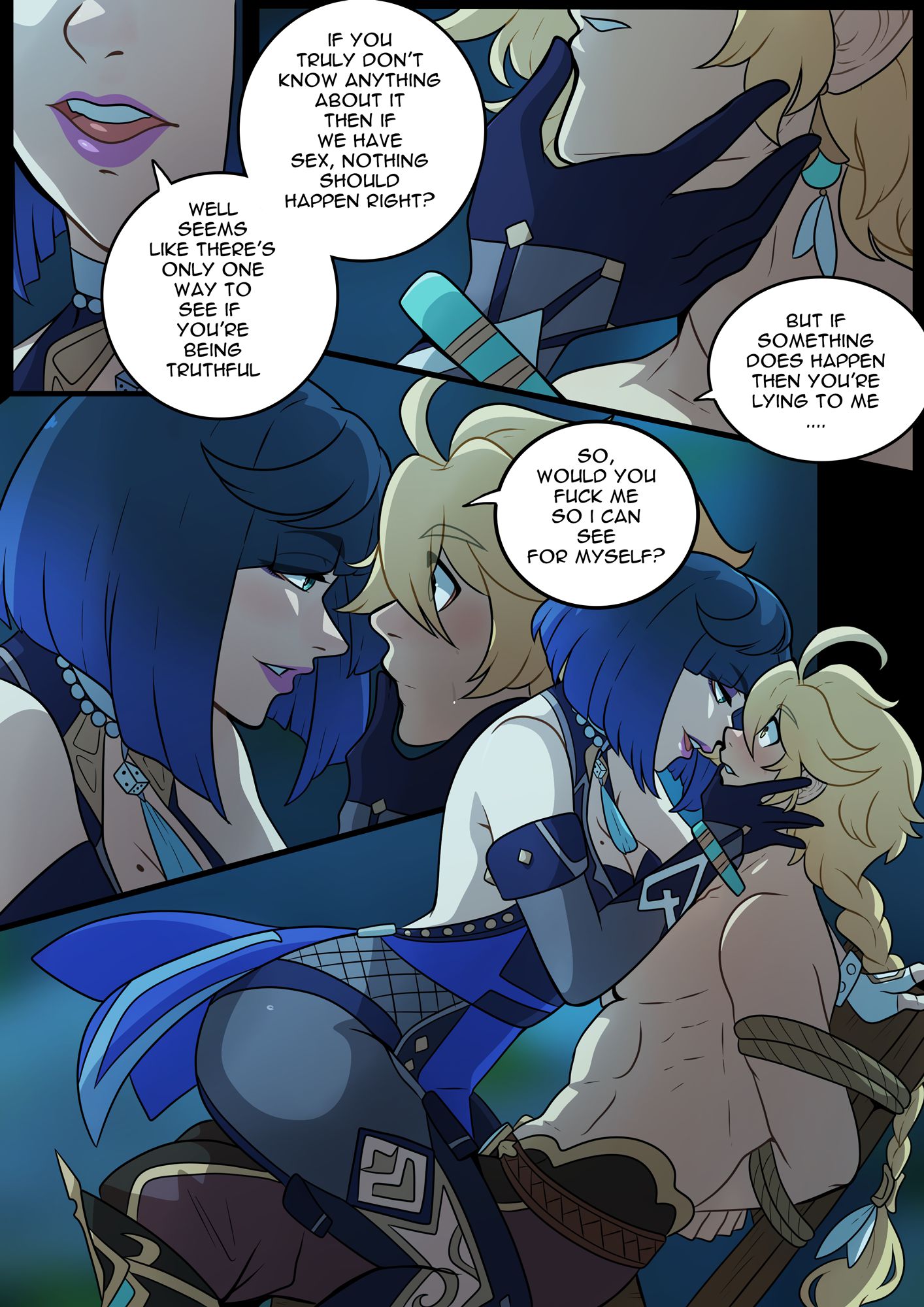 Elemental Desire (Genshin Impact) [Kinkymation] 2 . Elemental Desire - The Thrill Of The Chase - Chapter 2 (Genshin Impact) [Kinkymation] – page 14