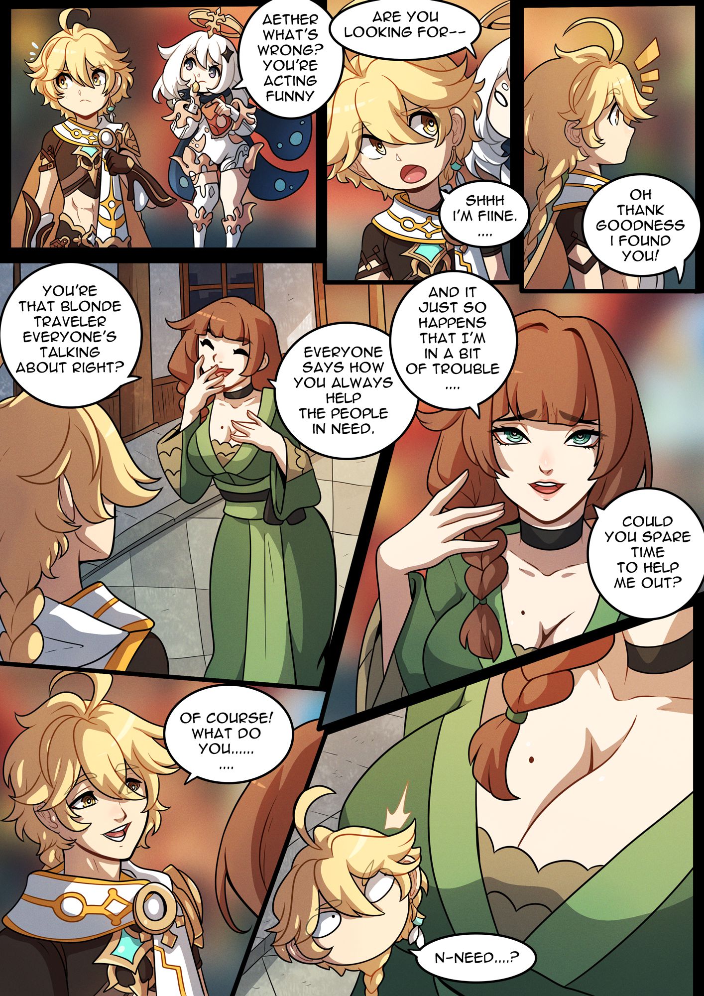Elemental Desire (Genshin Impact) [Kinkymation] 2 . Elemental Desire - The Thrill Of The Chase - Chapter 2 (Genshin Impact) [Kinkymation] – page 6