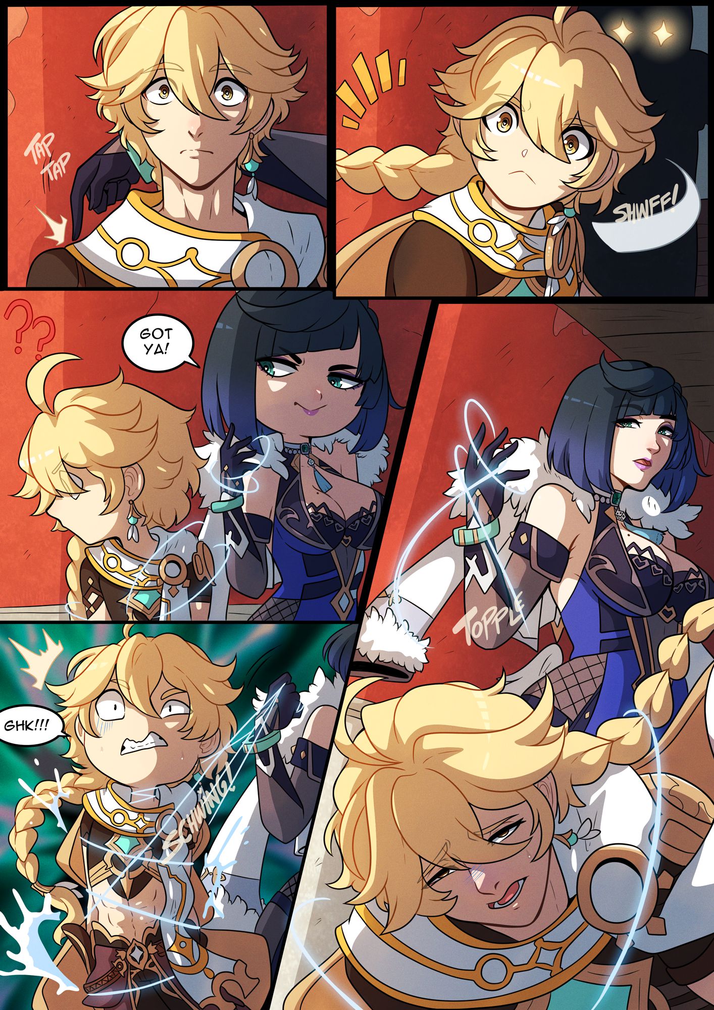 Elemental Desire (Genshin Impact) [Kinkymation] 2 . Elemental Desire - The Thrill Of The Chase - Chapter 2 (Genshin Impact) [Kinkymation] – page 9