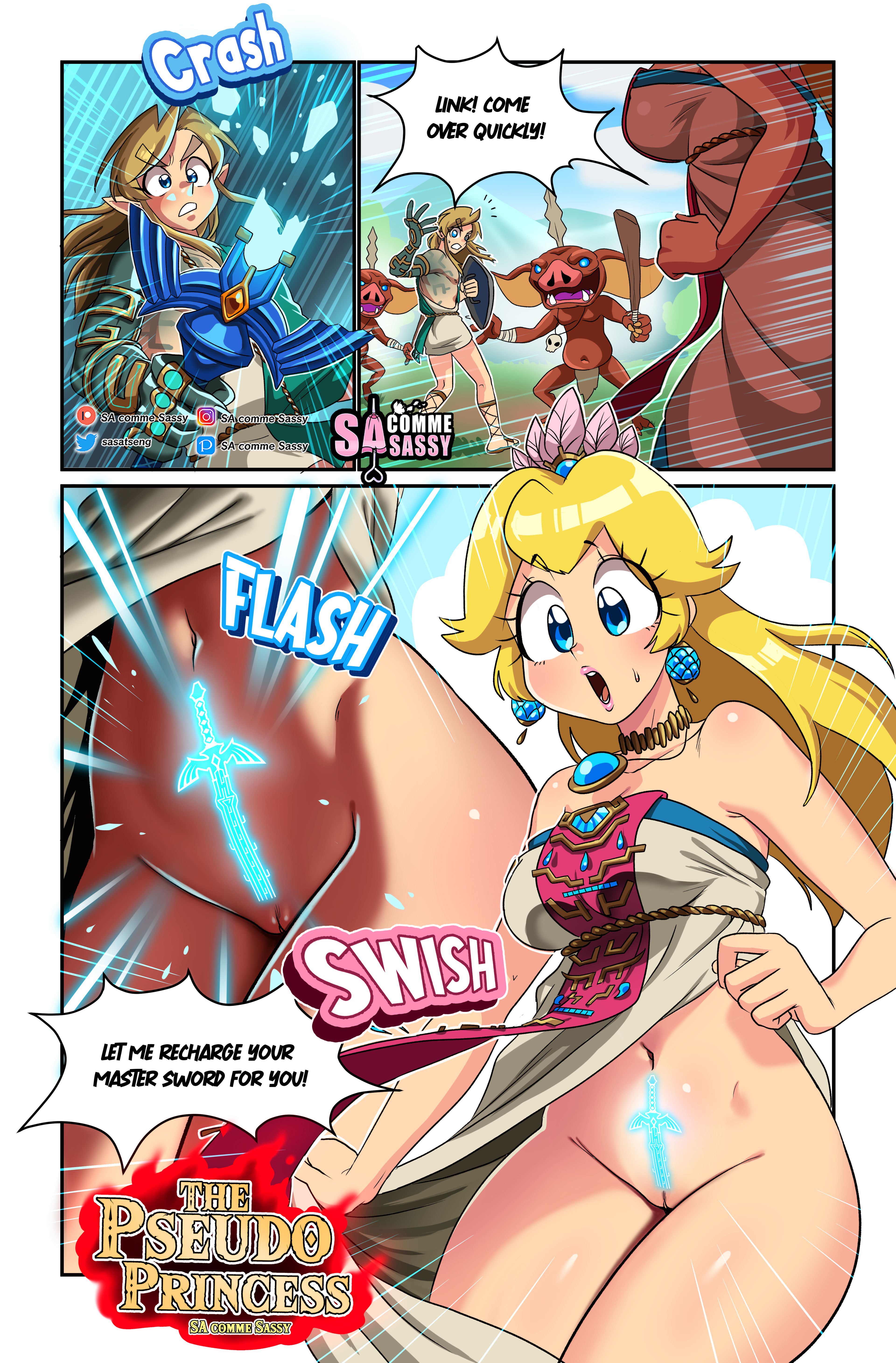 The Pseudo Princess (Mario ,The Legend of Zelda) [DconTheDanceFloor] 1 . The Pseudo Princess - Chapter 1 (Mario ,The Legend of Zelda) [DconTheDanceFloor] – page 2