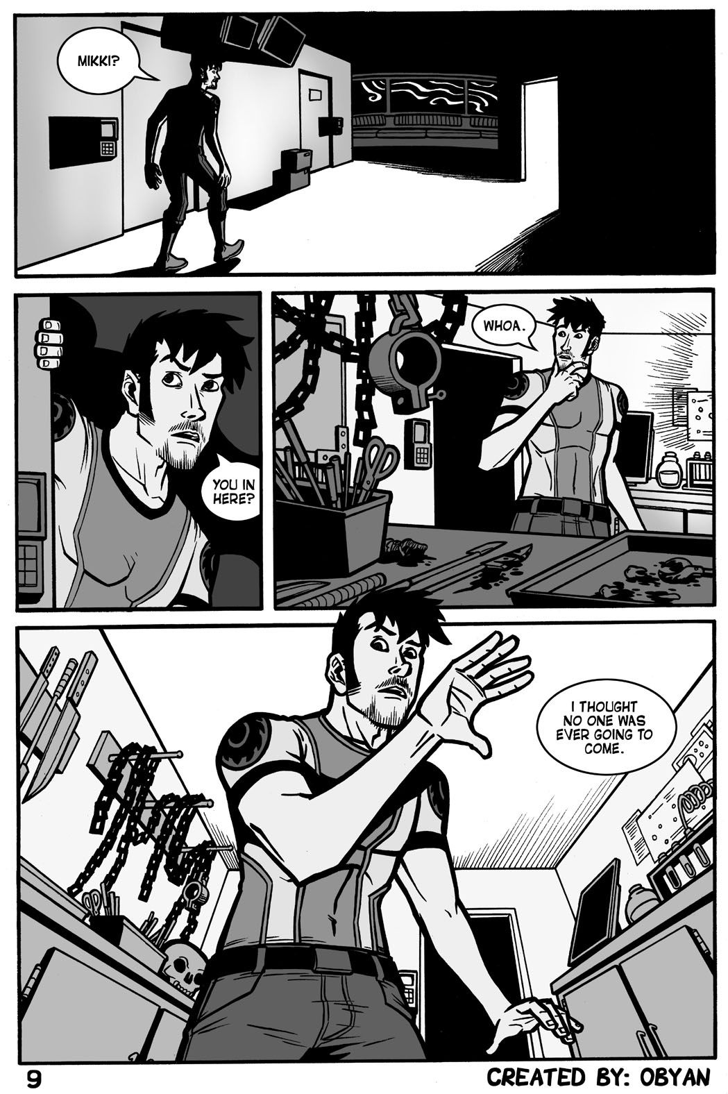 Black Comet Pirates [Obyan] 2 . Black Comet Pirates - Up In Smoke - Chapter 2 [Obyan] – page 9