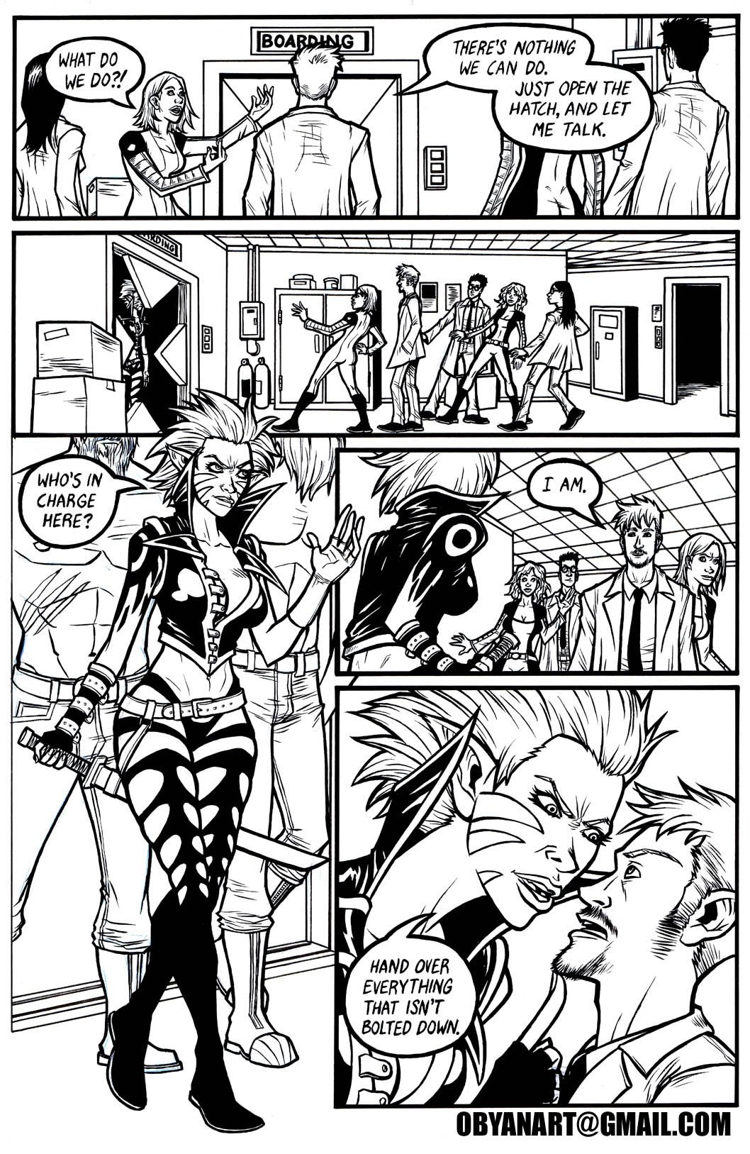 Black Comet Pirates [Obyan] 1 . Black Comet Pirates - Captivated - Chapter 1 [Obyan] – page 2