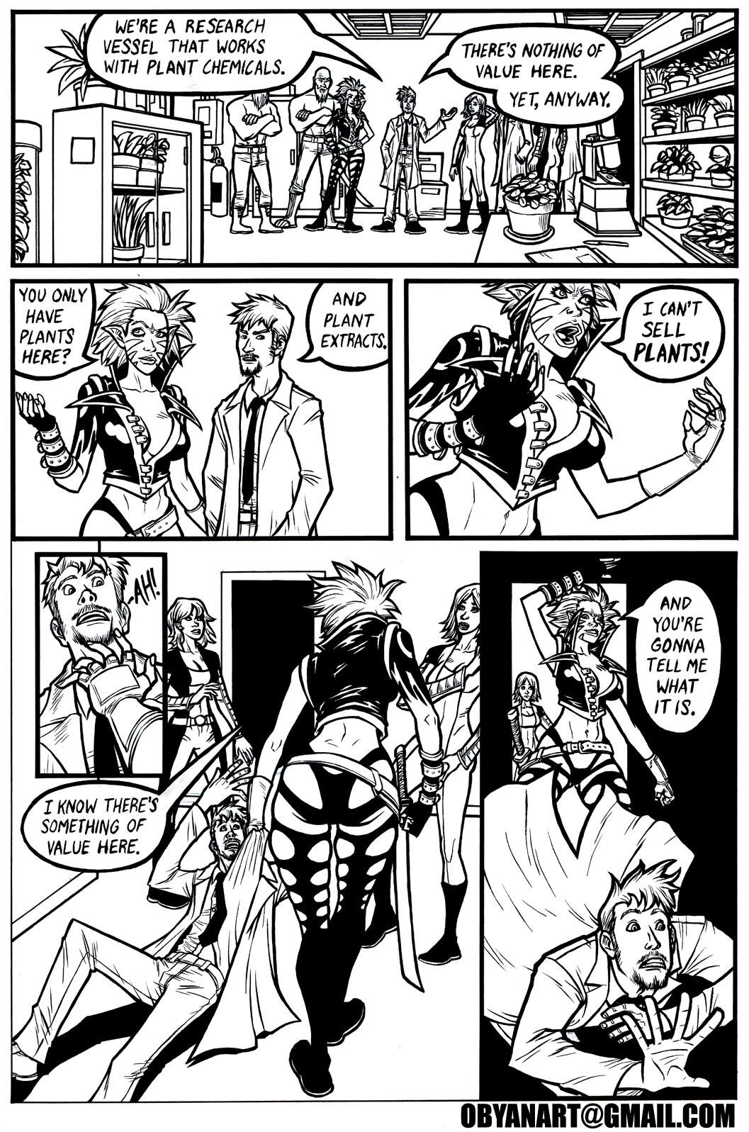 Black Comet Pirates [Obyan] 1 . Black Comet Pirates - Captivated - Chapter 1 [Obyan] – page 3