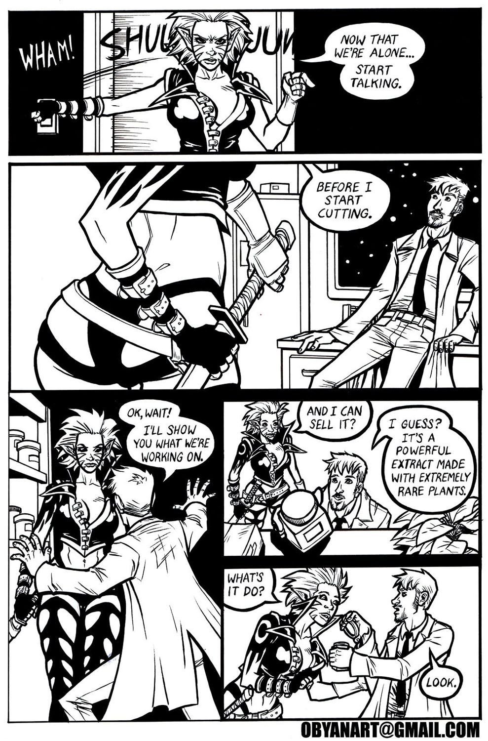 Black Comet Pirates [Obyan] 1 . Black Comet Pirates - Captivated - Chapter 1 [Obyan] – page 4