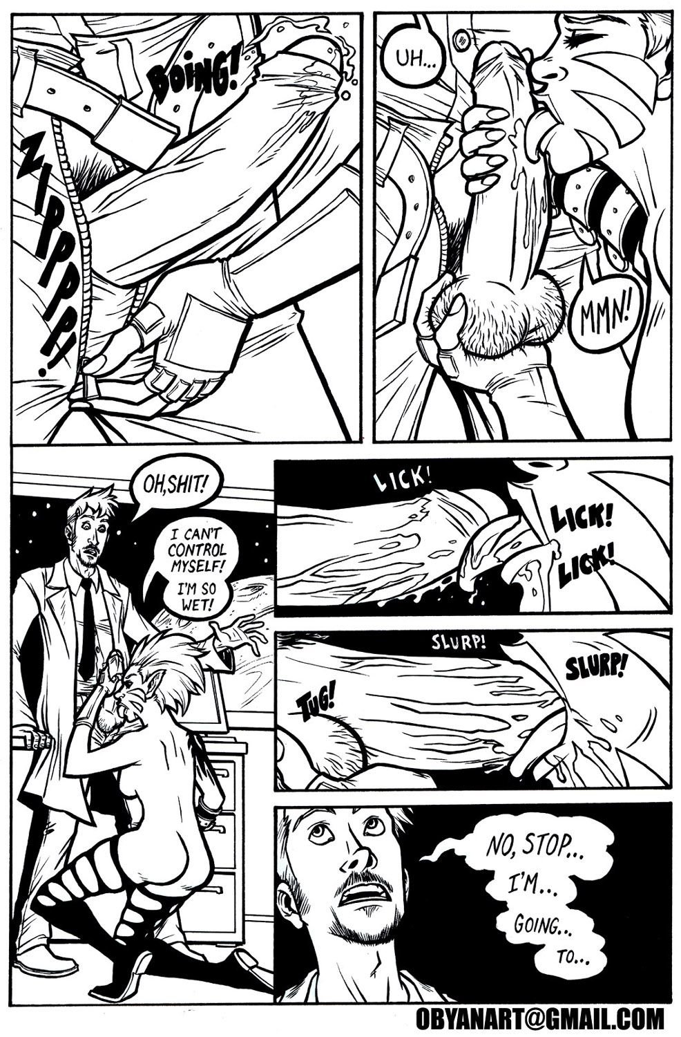 Black Comet Pirates [Obyan] 1 . Black Comet Pirates - Captivated - Chapter 1 [Obyan] – page 7