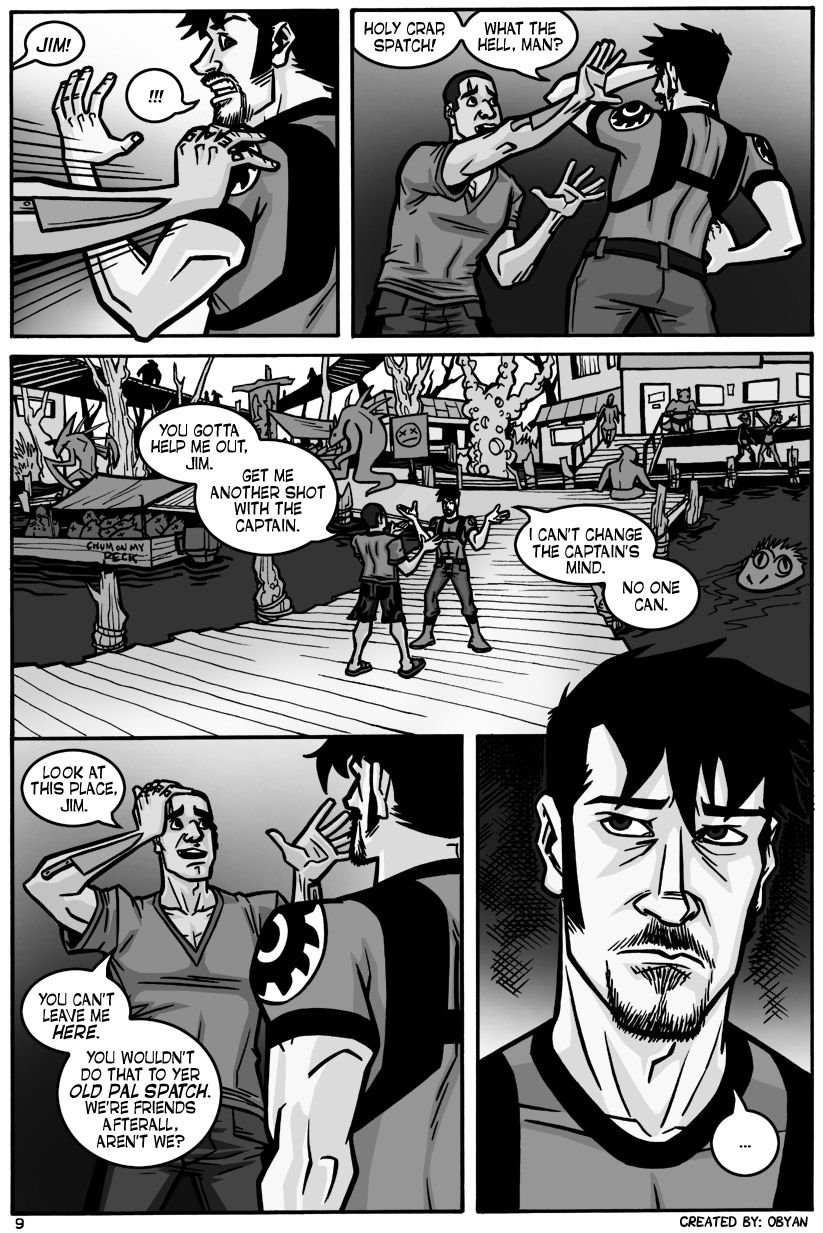 Black Comet Pirates [Obyan] 4 . Black Comet Pirates - Just Desserts - Chapter 4 [Obyan] – page 10