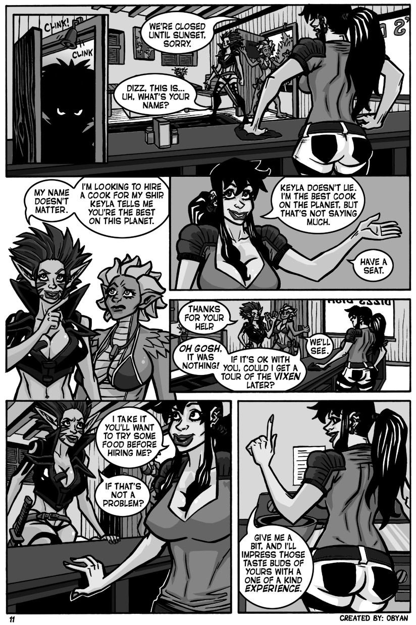 Black Comet Pirates [Obyan] 4 . Black Comet Pirates - Just Desserts - Chapter 4 [Obyan] – page 12