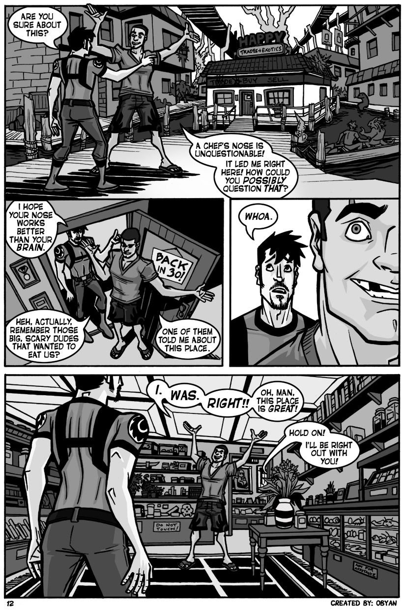 Black Comet Pirates [Obyan] 4 . Black Comet Pirates - Just Desserts - Chapter 4 [Obyan] – page 13