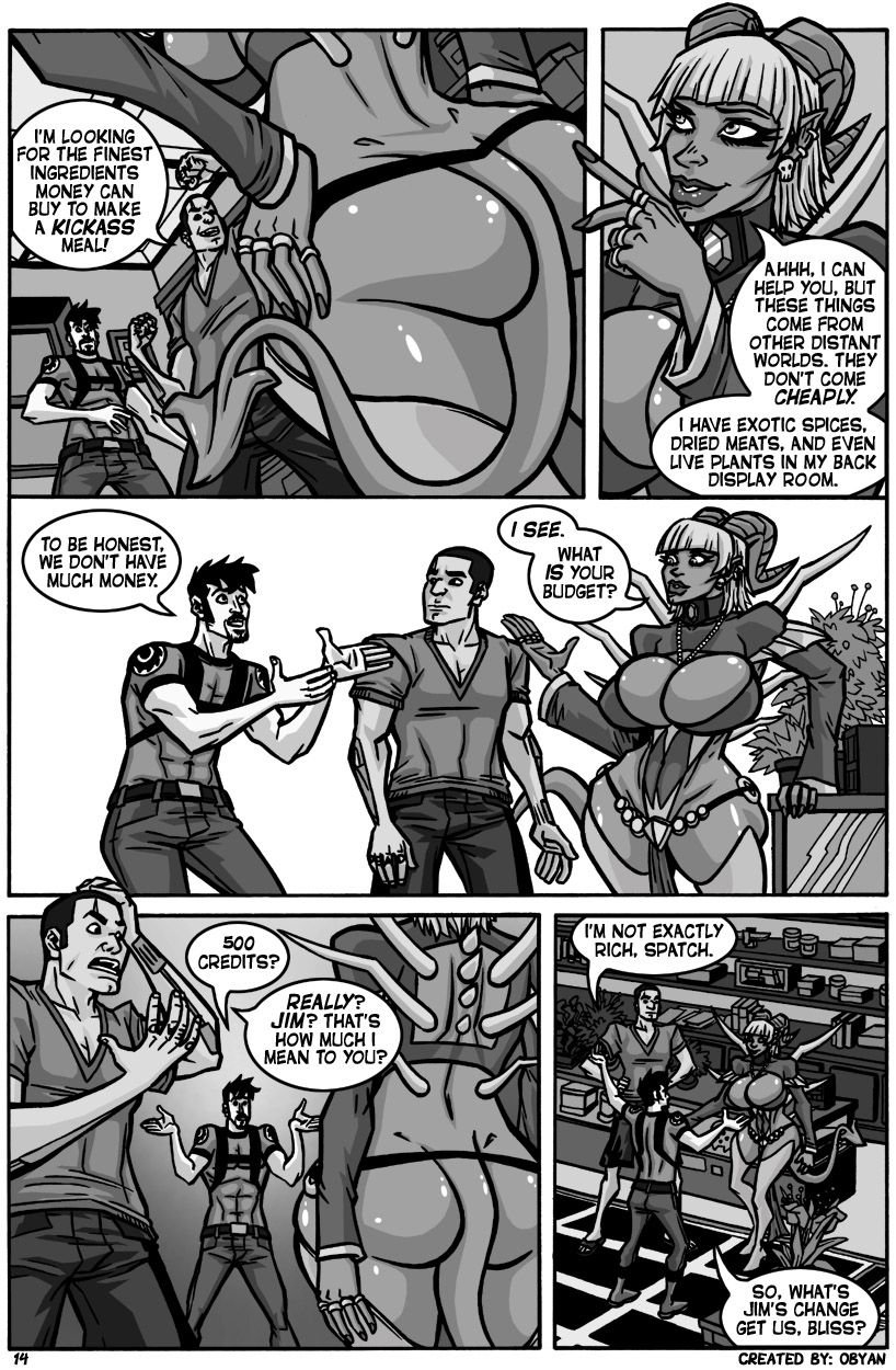 Black Comet Pirates [Obyan] 4 . Black Comet Pirates - Just Desserts - Chapter 4 [Obyan] – page 15