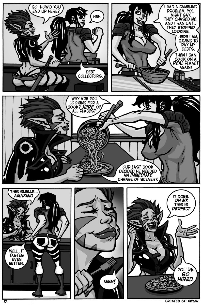 Black Comet Pirates [Obyan] 4 . Black Comet Pirates - Just Desserts - Chapter 4 [Obyan] – page 18