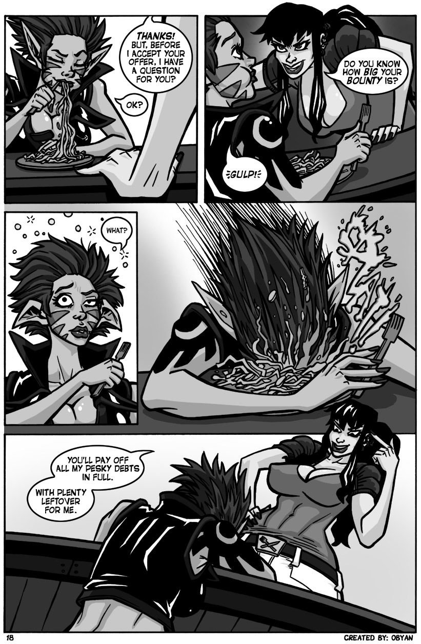 Black Comet Pirates [Obyan] 4 . Black Comet Pirates - Just Desserts - Chapter 4 [Obyan] – page 19