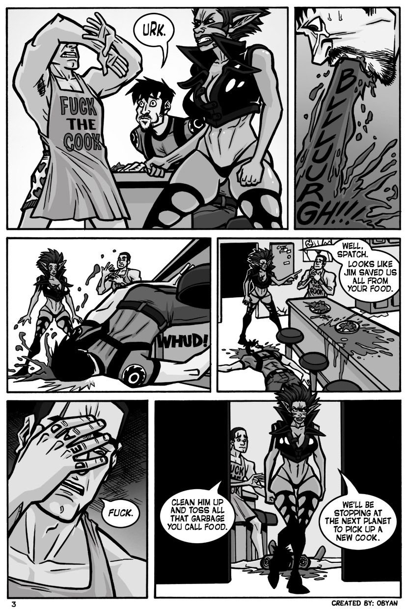 Black Comet Pirates [Obyan] 4 . Black Comet Pirates - Just Desserts - Chapter 4 [Obyan] – page 4