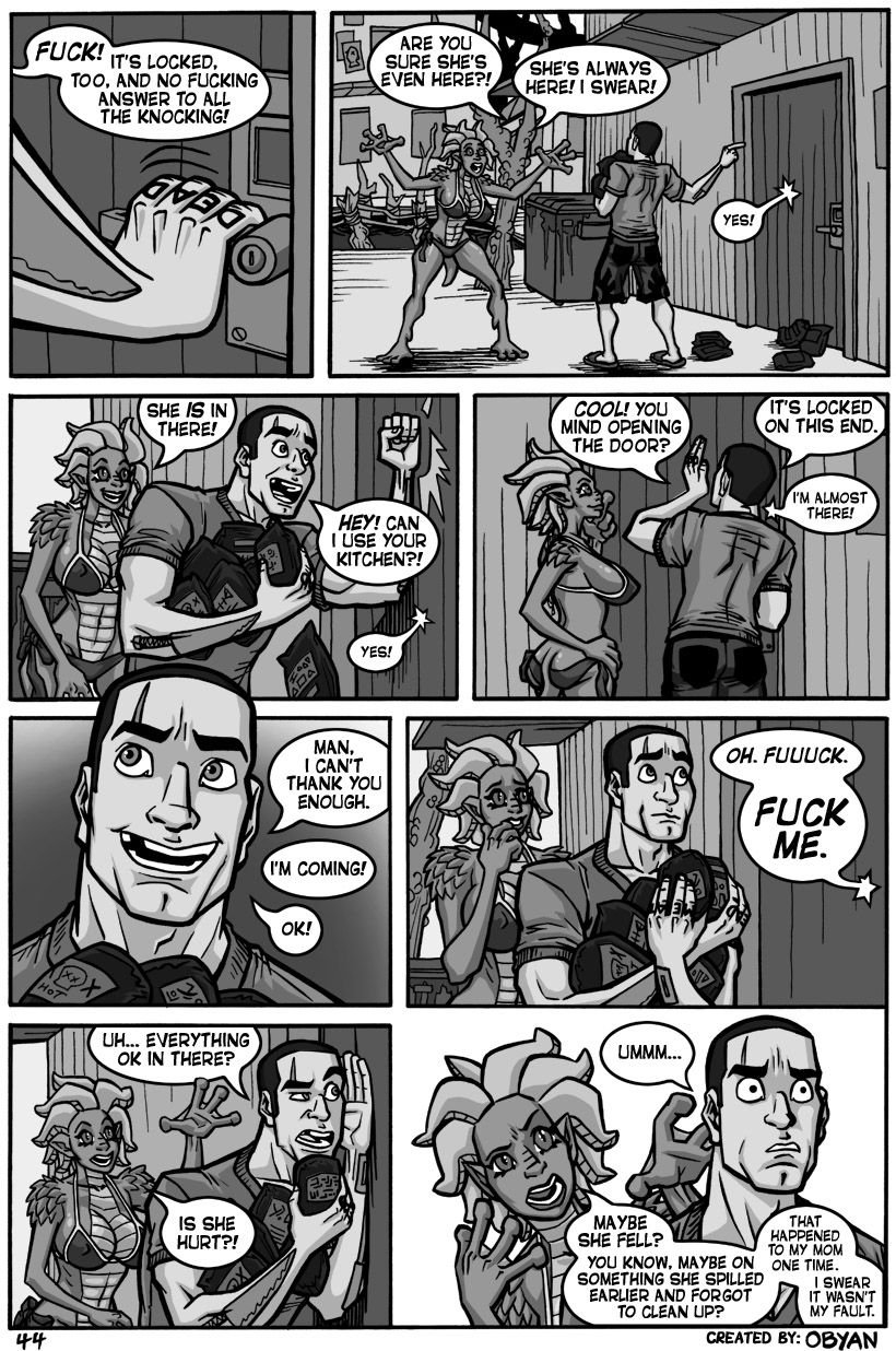 Black Comet Pirates [Obyan] 4 . Black Comet Pirates - Just Desserts - Chapter 4 [Obyan] – page 45