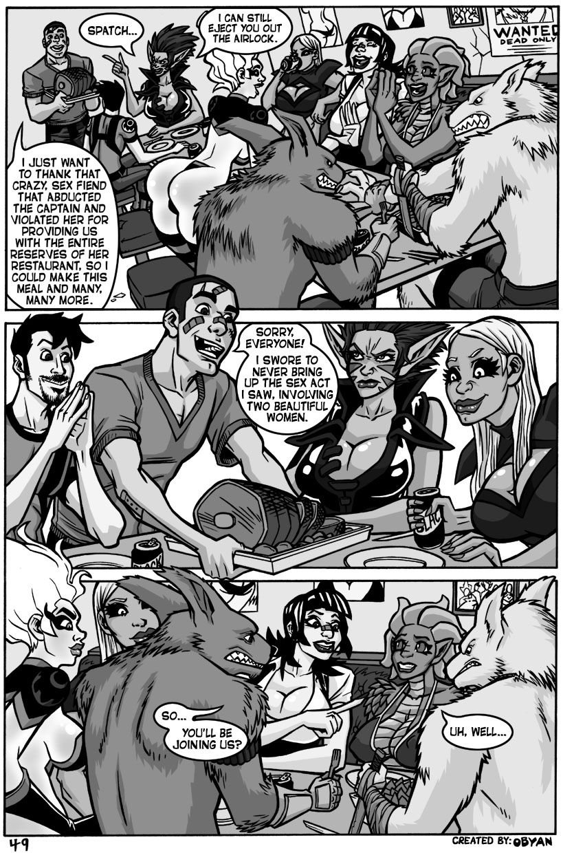 Black Comet Pirates [Obyan] 4 . Black Comet Pirates - Just Desserts - Chapter 4 [Obyan] – page 50