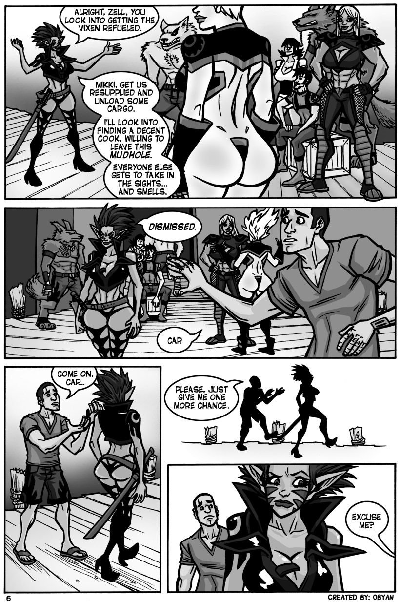 Black Comet Pirates [Obyan] 4 . Black Comet Pirates - Just Desserts - Chapter 4 [Obyan] – page 7