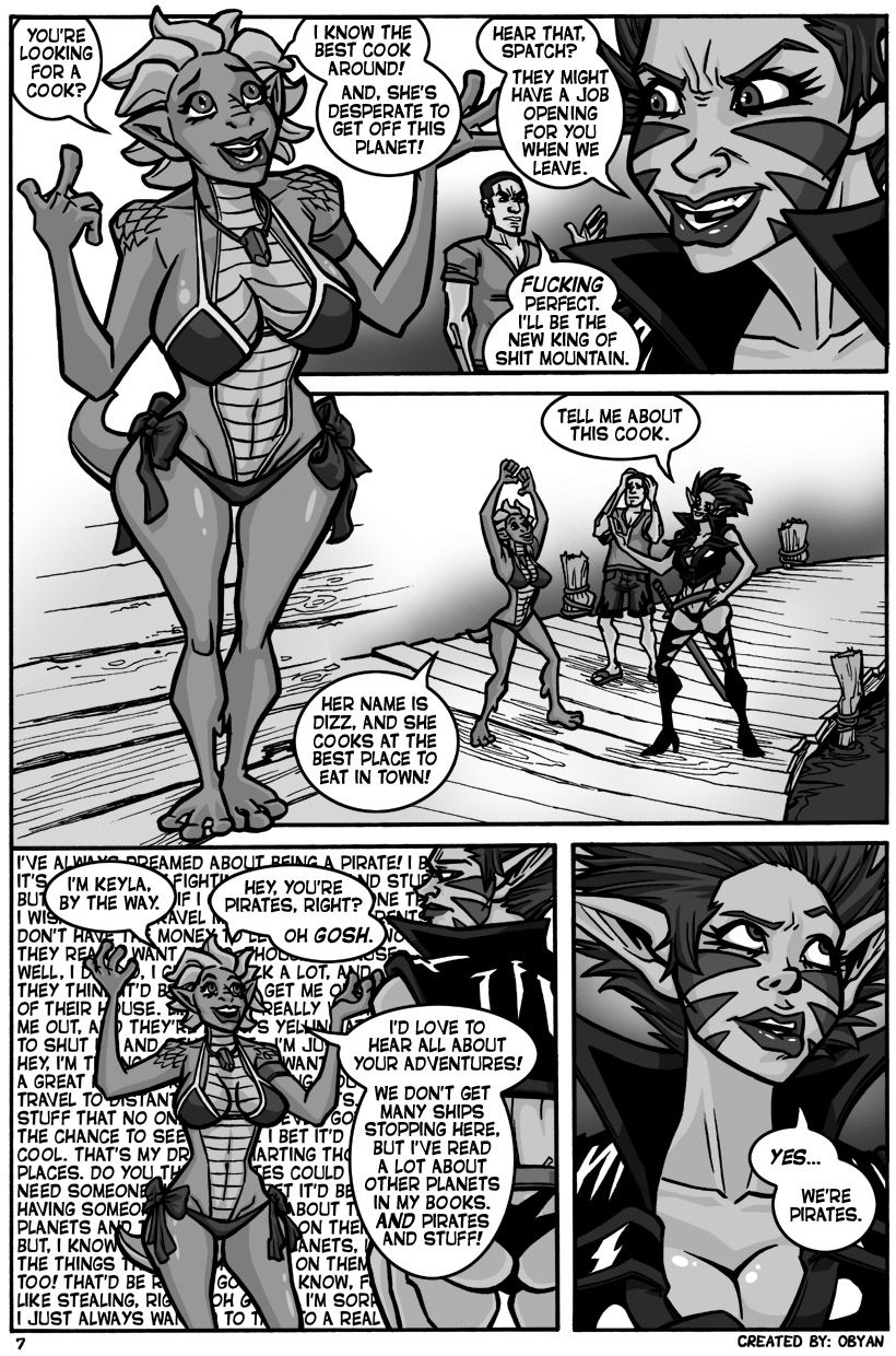 Black Comet Pirates [Obyan] 4 . Black Comet Pirates - Just Desserts - Chapter 4 [Obyan] – page 8