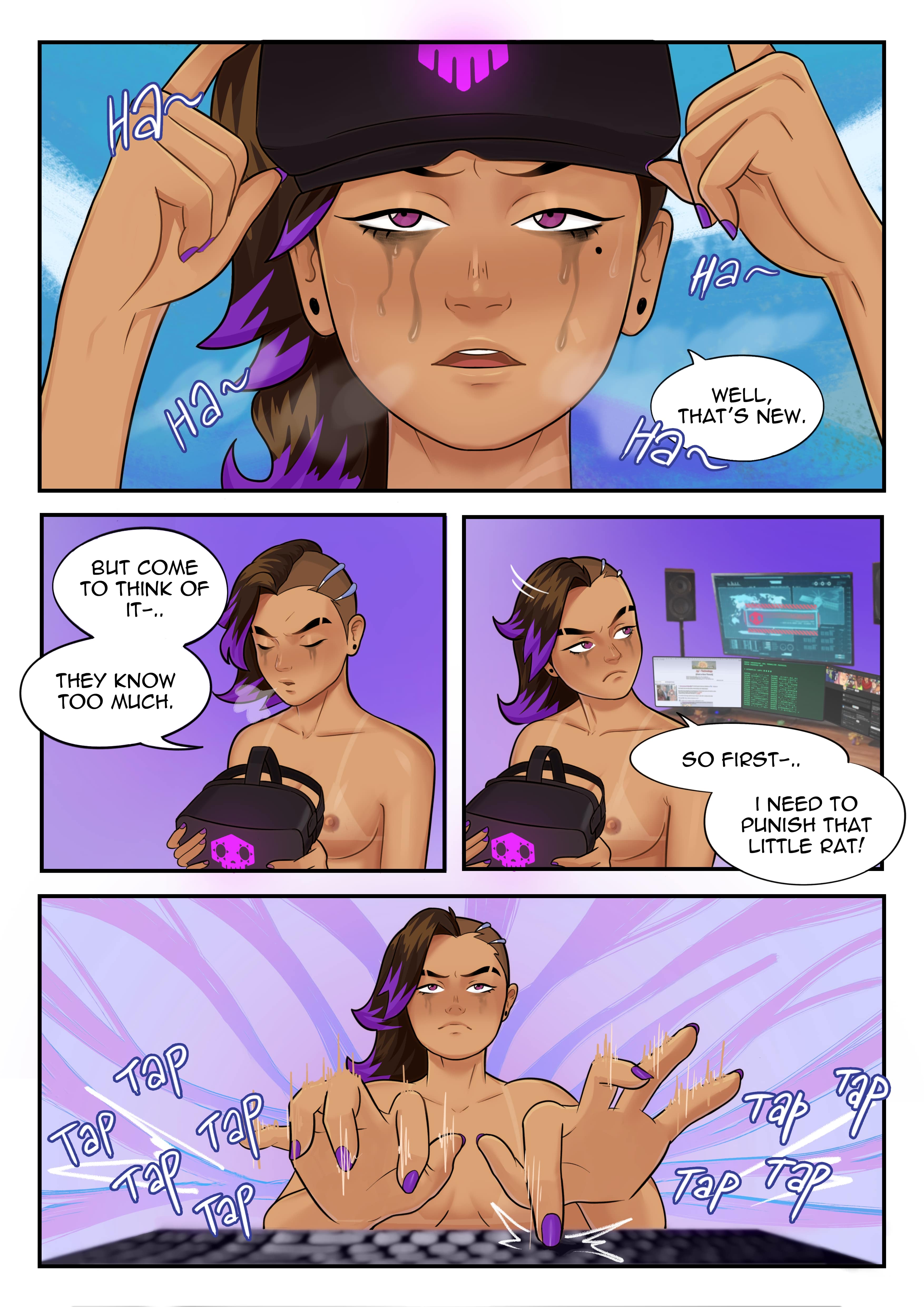 Sombra: Digital Footprint (Overwatch) [Young &amp; Naughty] 1 . Sombra: Digital Footprint - Chapter 1 (Overwatch) [Young & Naughty] – page 19
