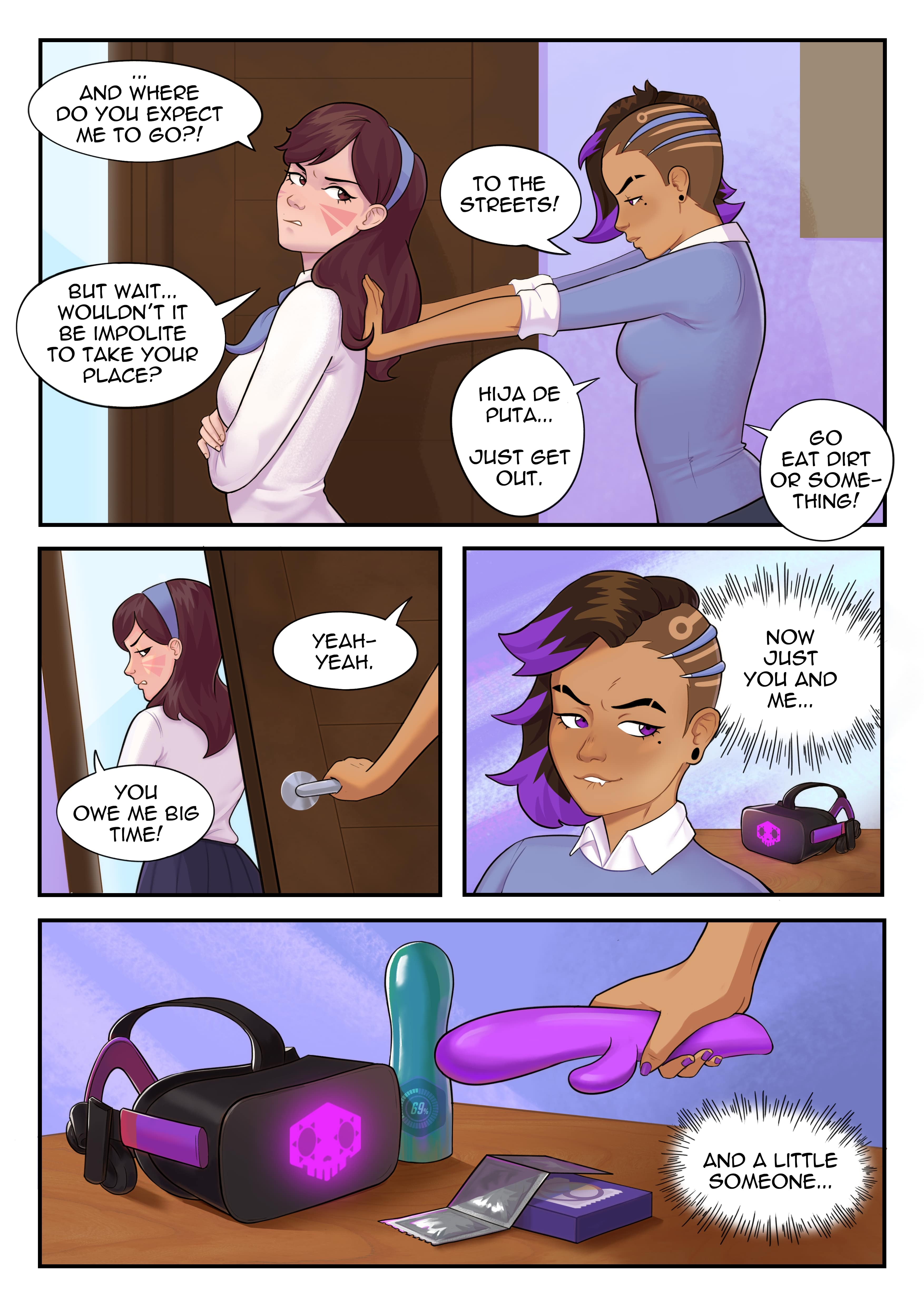 Sombra: Digital Footprint (Overwatch) [Young &amp; Naughty] 1 . Sombra: Digital Footprint - Chapter 1 (Overwatch) [Young & Naughty] – page 2