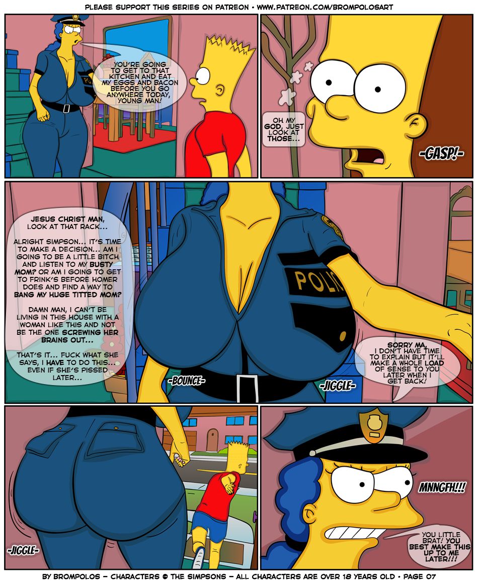 The Sexensteins (The Simpsons) [Brompolos] 0 . The Sexensteins - OLD Version (The Simpsons) [Brompolos] – page 10