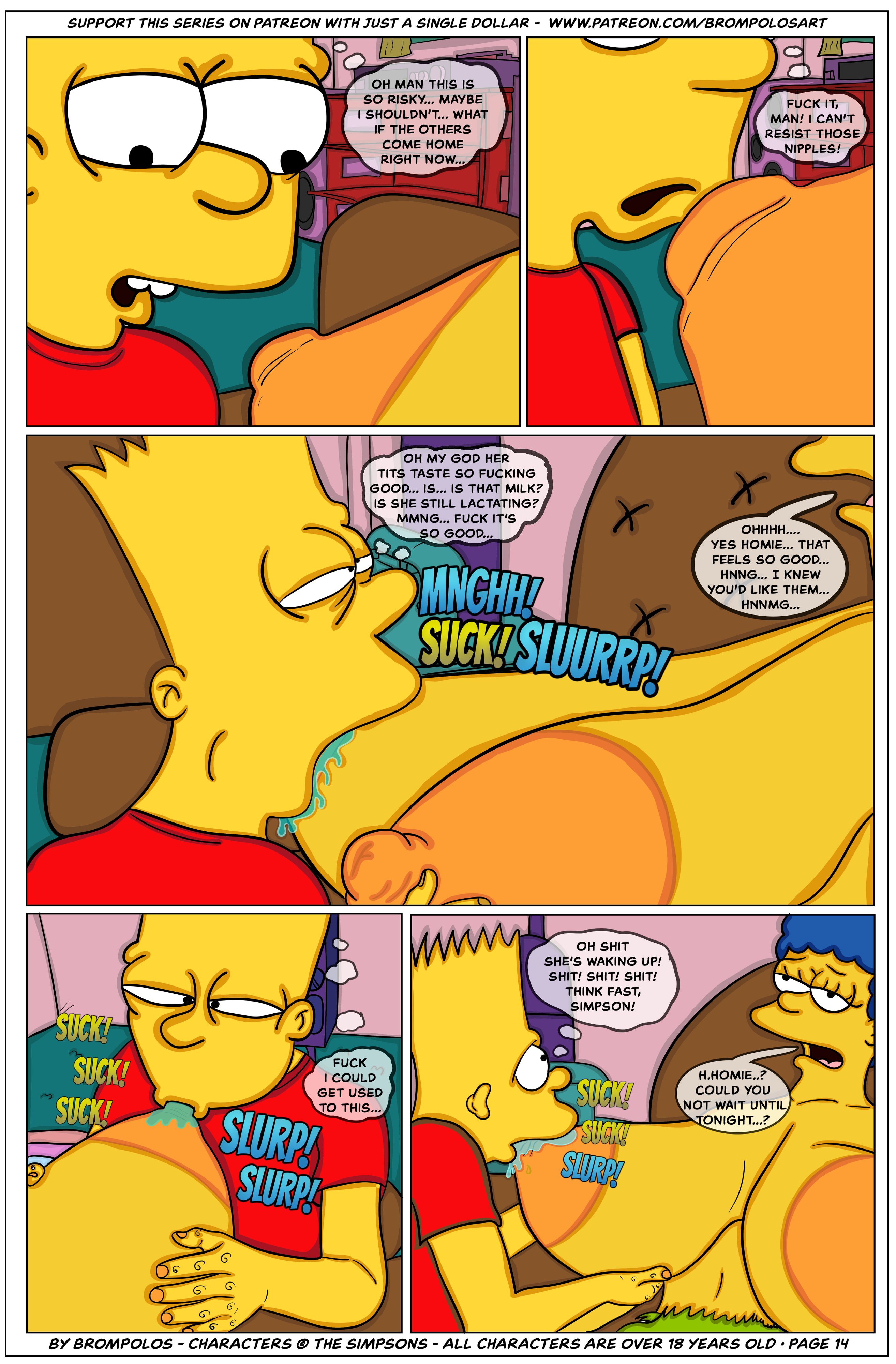 The Sexensteins (The Simpsons) [Brompolos] 0 . The Sexensteins - OLD Version (The Simpsons) [Brompolos] – page 17