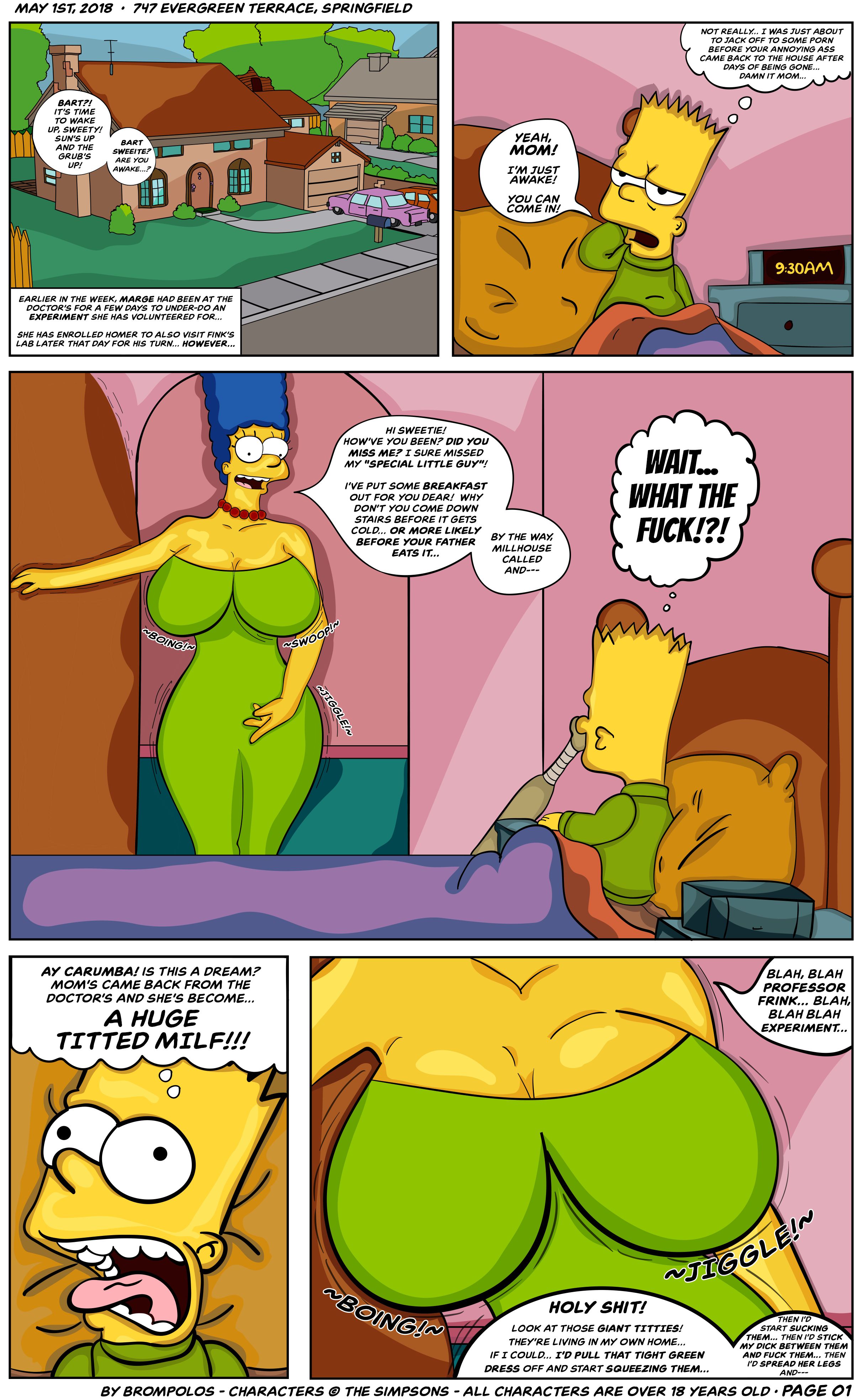 The Sexensteins (The Simpsons) [Brompolos] 0 . The Sexensteins - OLD Version (The Simpsons) [Brompolos] – page 4