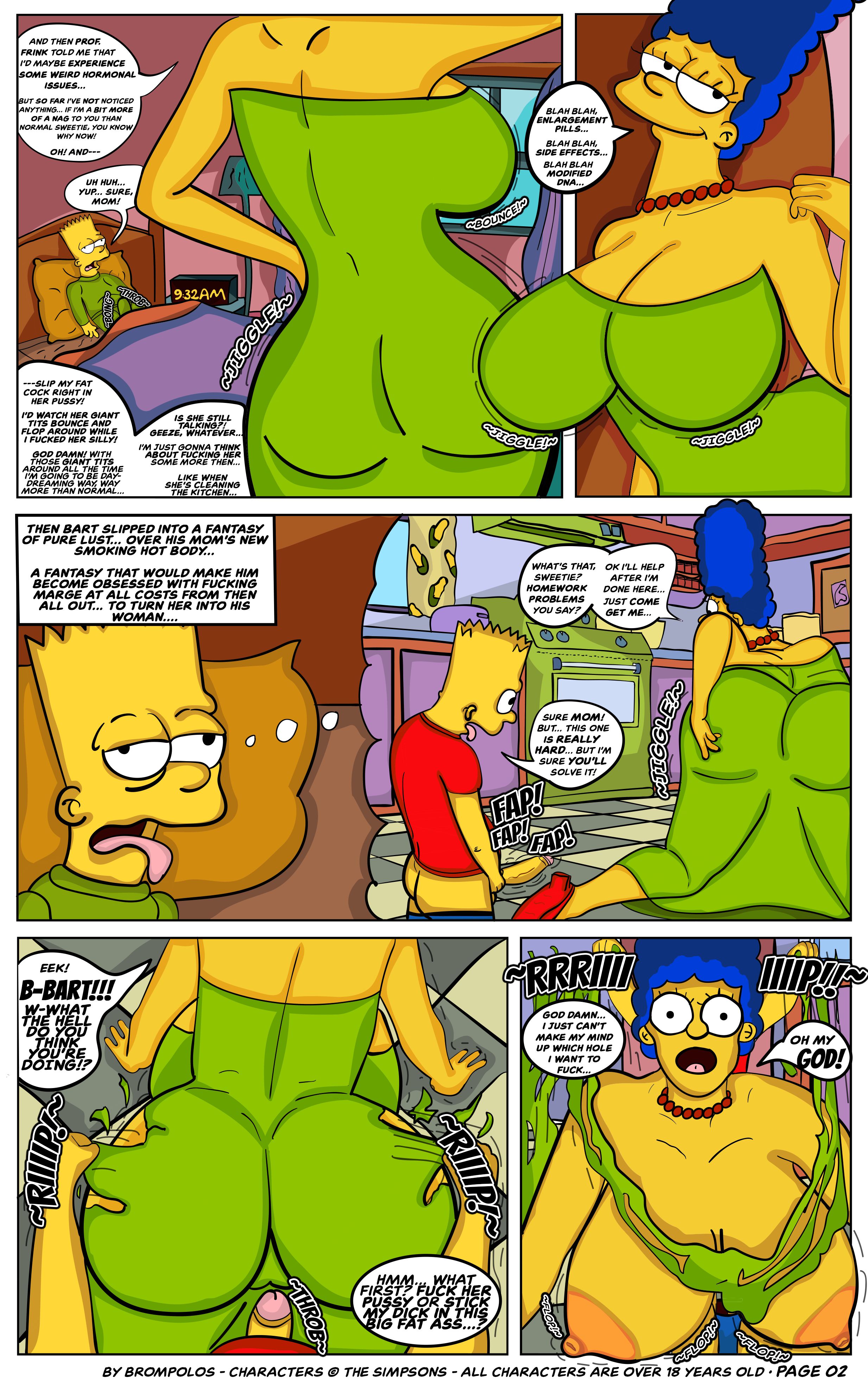 The Sexensteins (The Simpsons) [Brompolos] 0 . The Sexensteins - OLD Version (The Simpsons) [Brompolos] – page 5