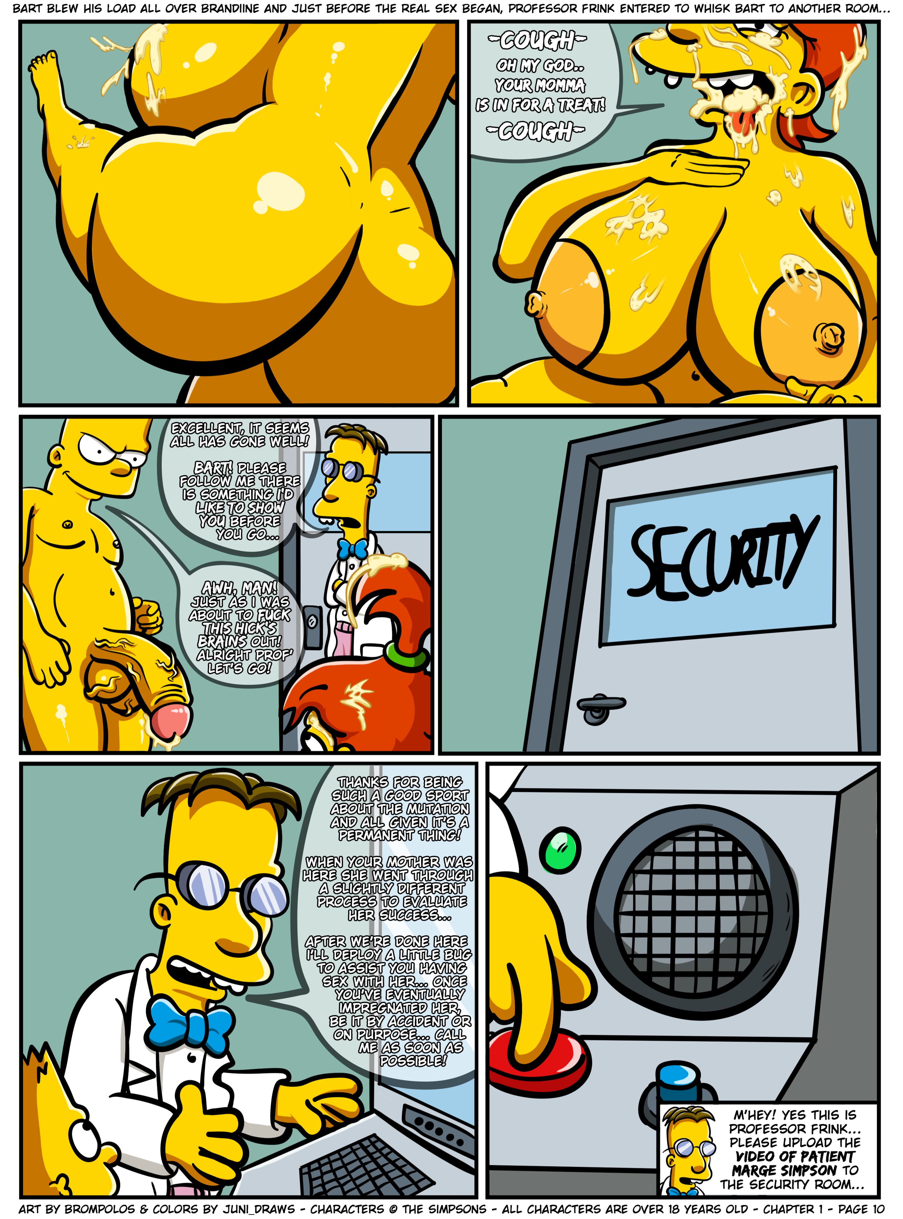 The Sexensteins (The Simpsons) [Brompolos] 1 . The Sexensteins - Chapter 1 (The Simpsons) [Brompolos] – page 11